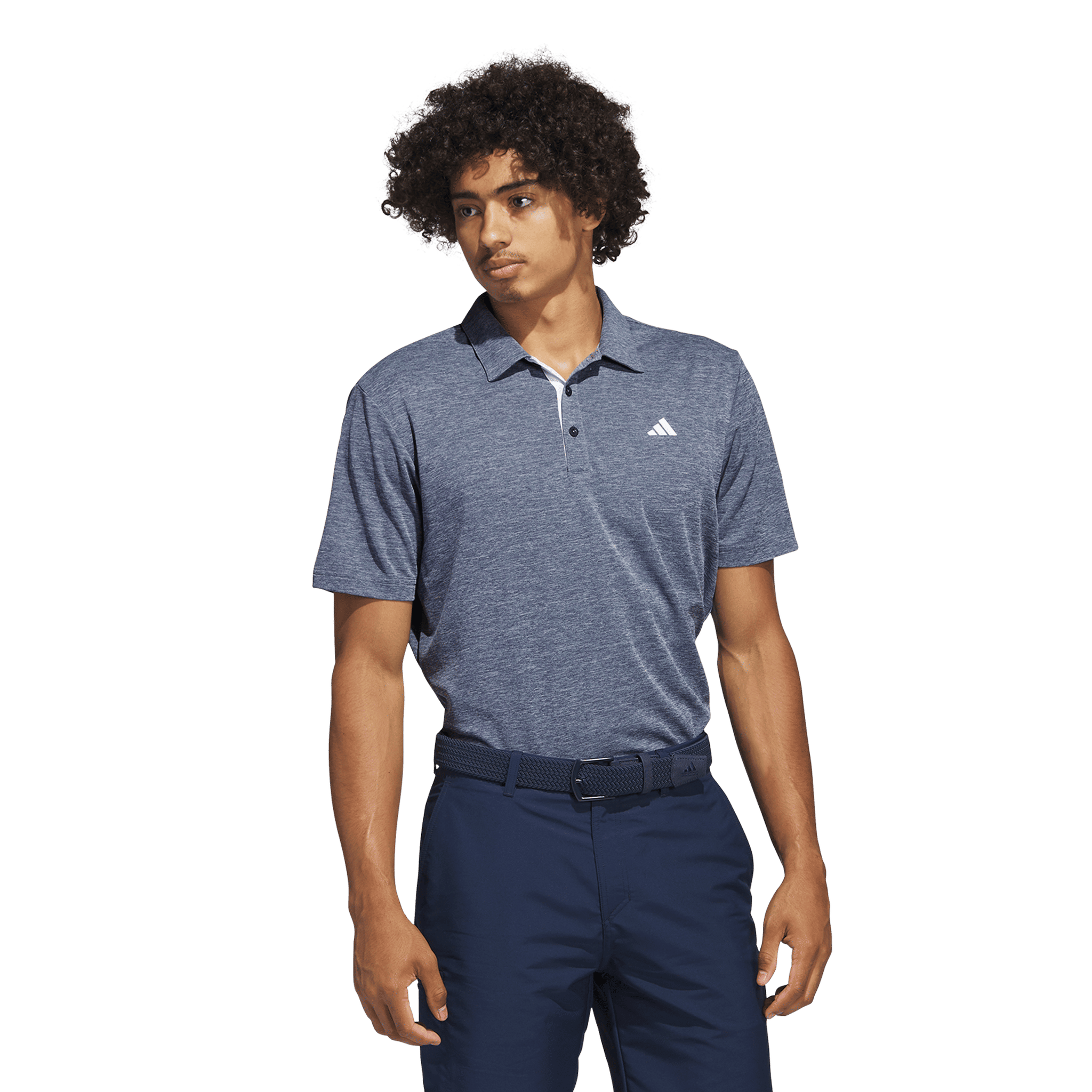 Polo Adidas Drive Heather pour homme