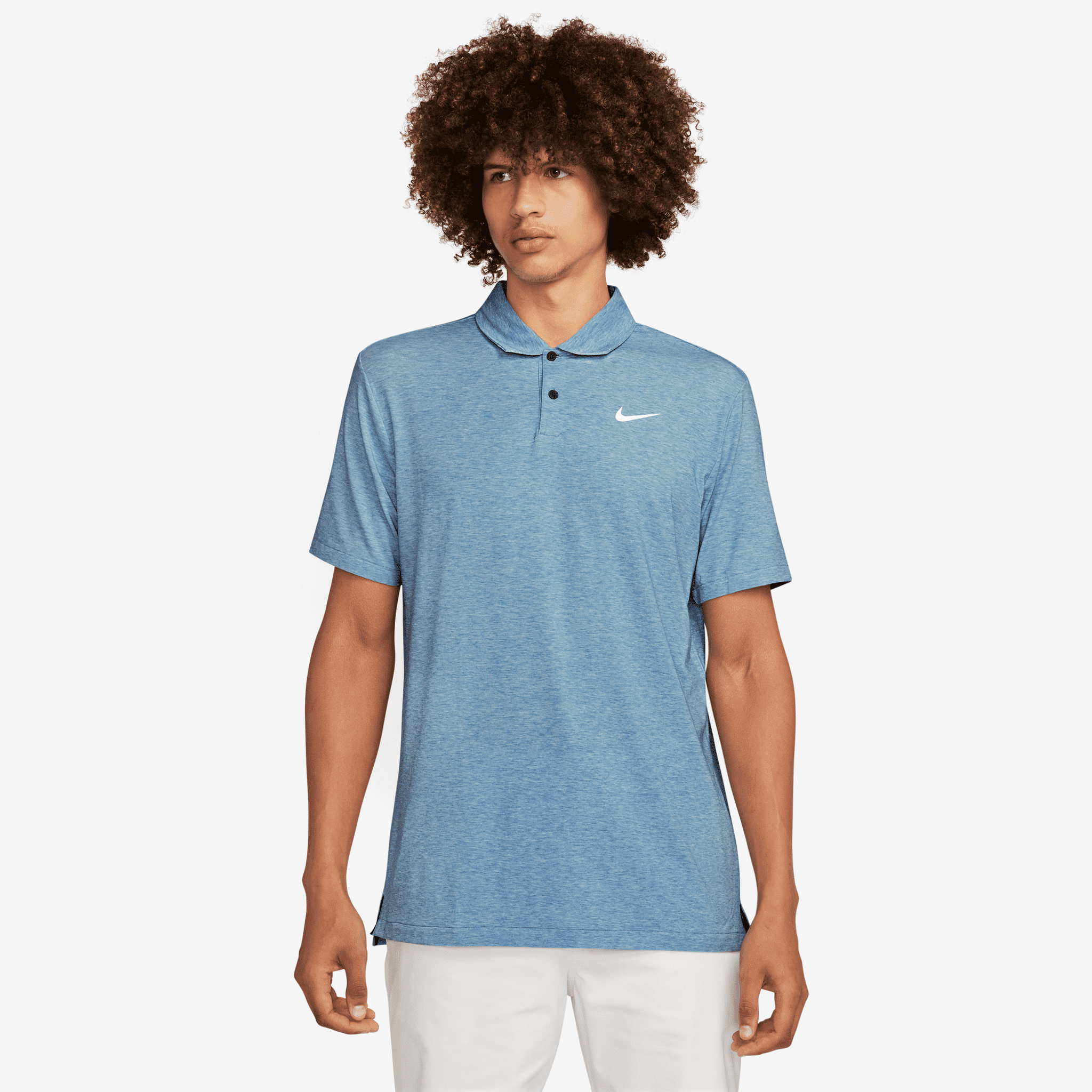 Polo Nike Dri-Fit Tour Heather pour homme