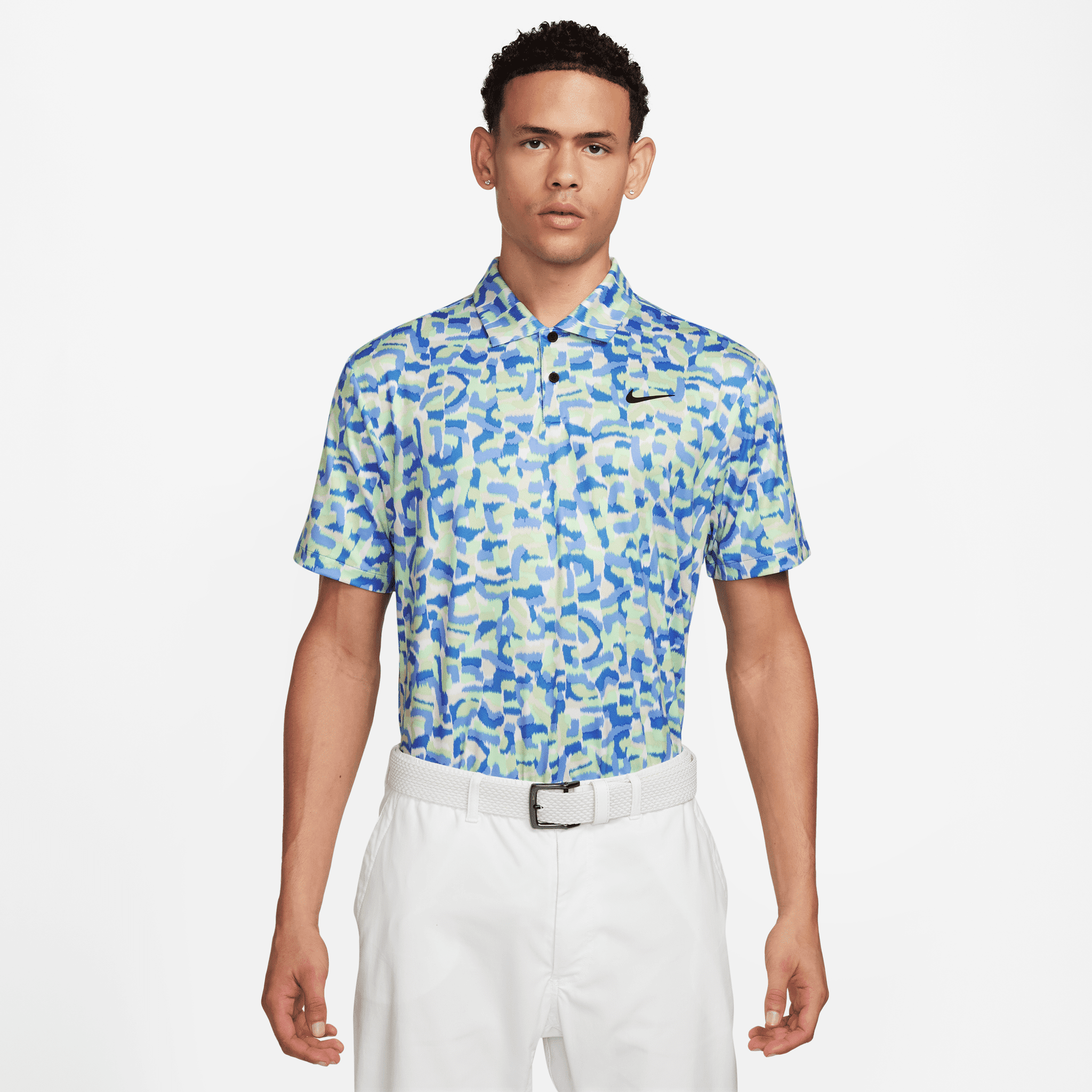 Polo Nike Dri-Fit Tour Confetti imprimé pour hommes