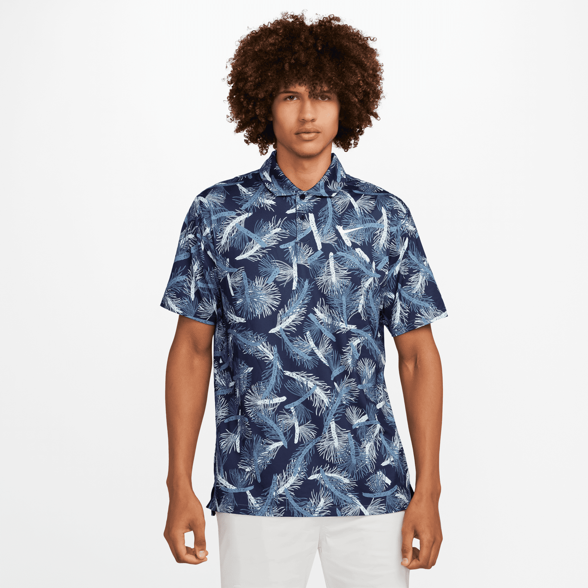 Nike Dri-Fit Tour Pin Print PoloHomme