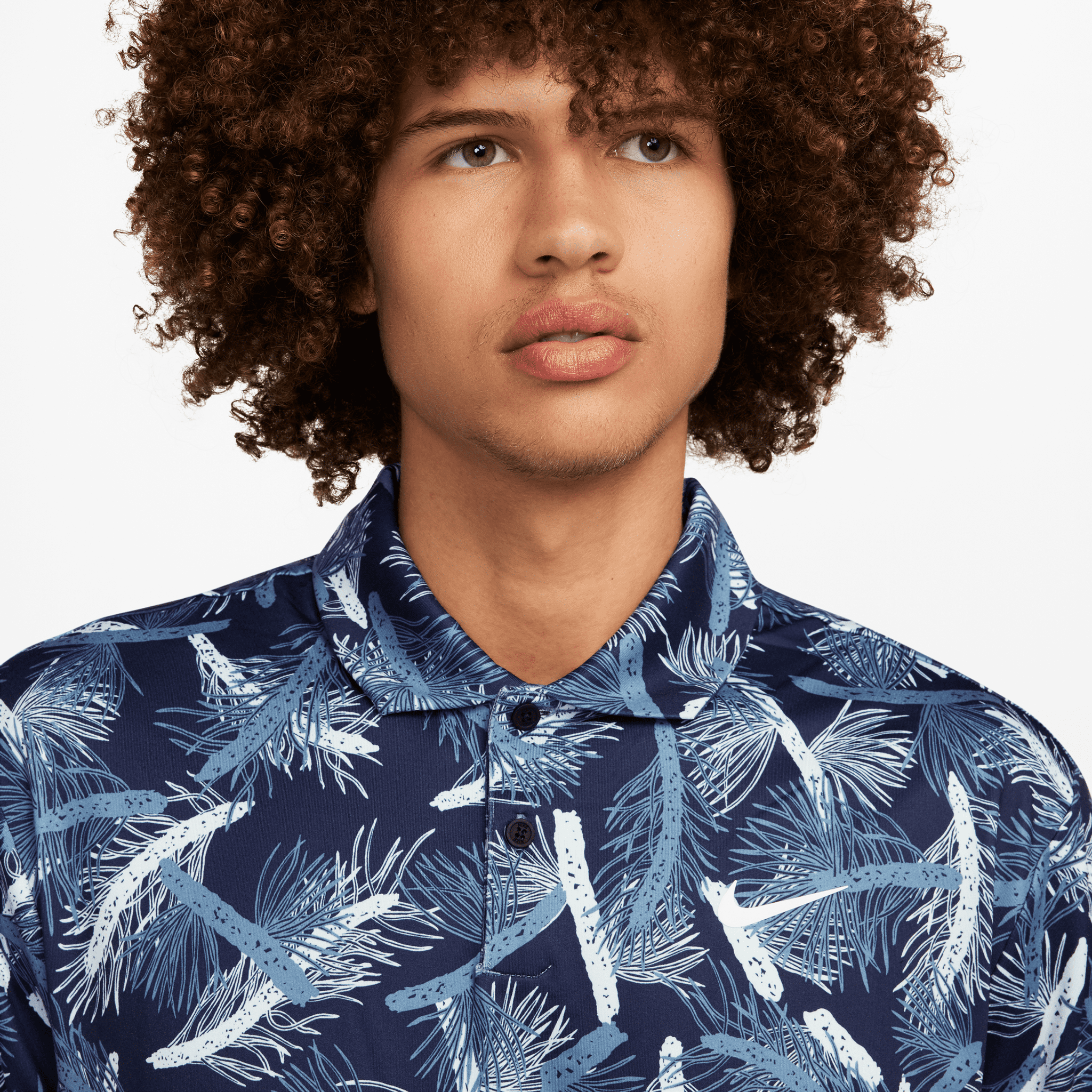 Nike Dri-Fit Tour Pin Print PoloHomme