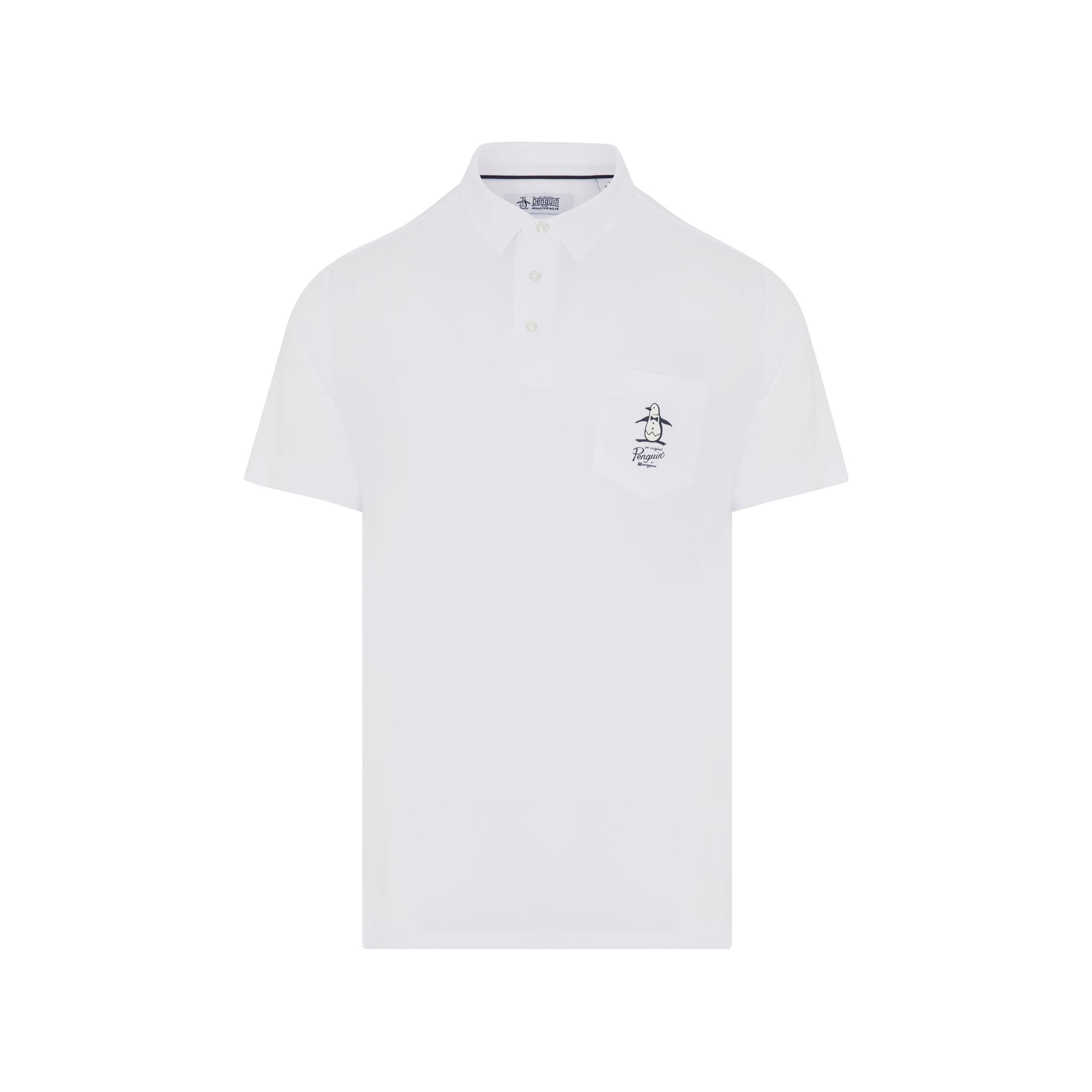 Polo Oxford Original Penguin Quiet Please Graphic pour homme