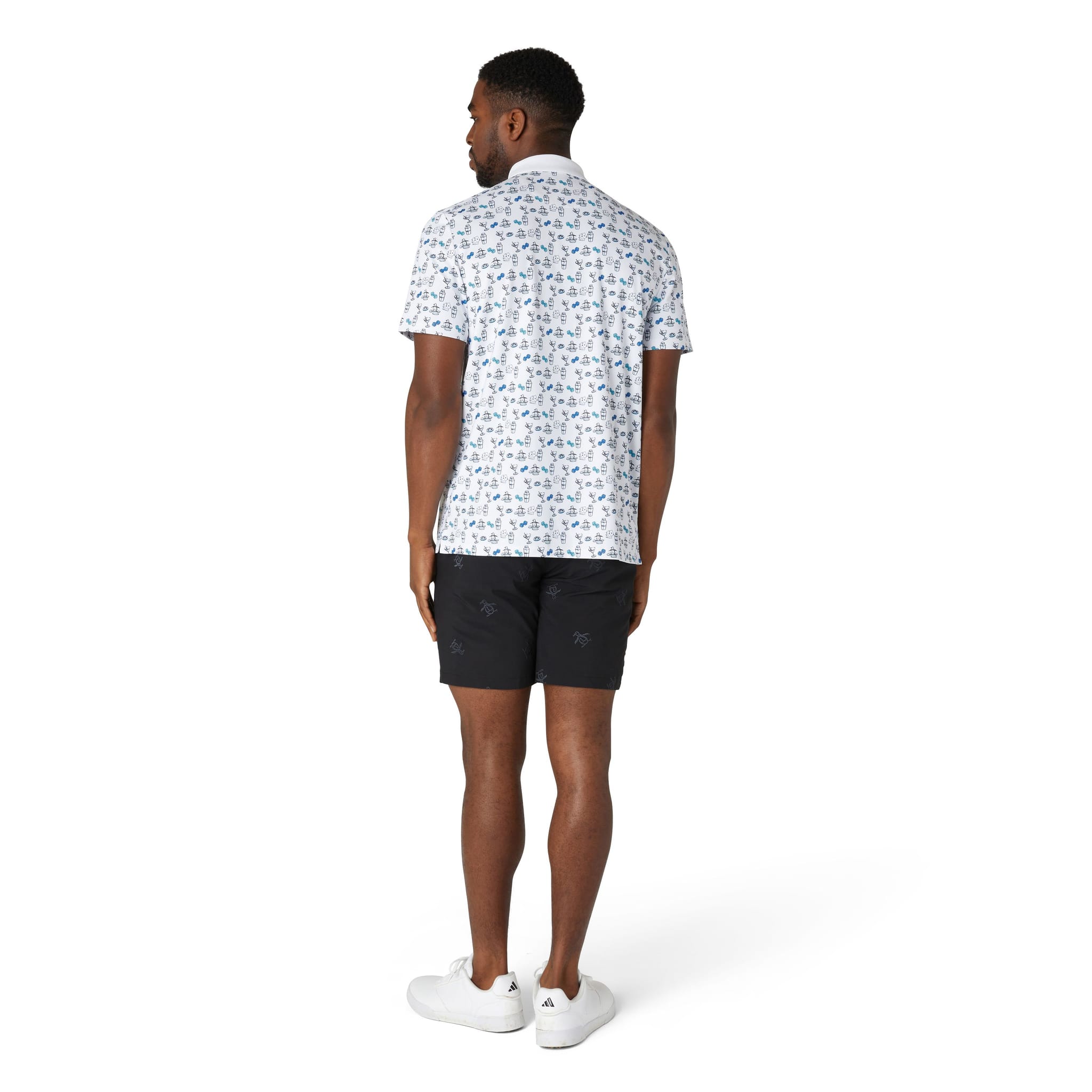 Polo imprimé intégral Original Penguin Player pour hommes