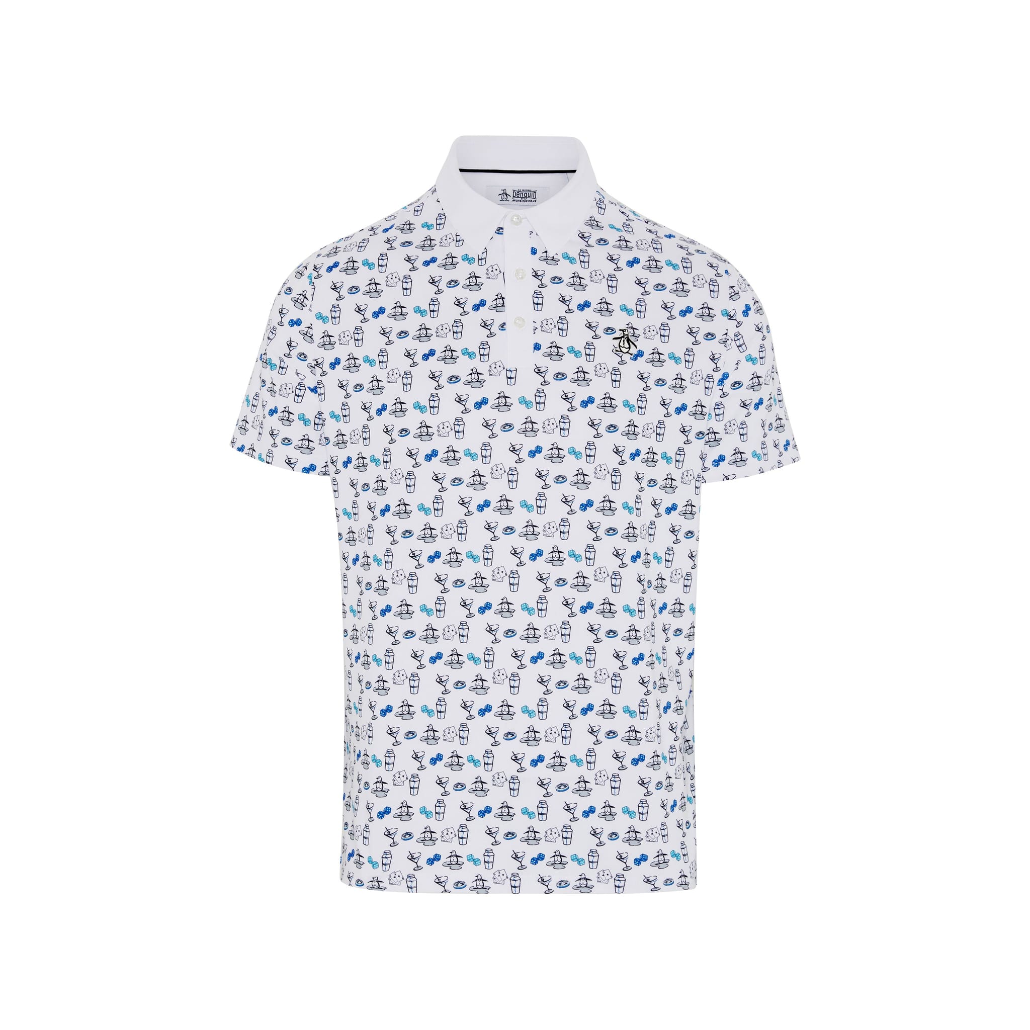 Polo imprimé intégral Original Penguin Player pour hommes