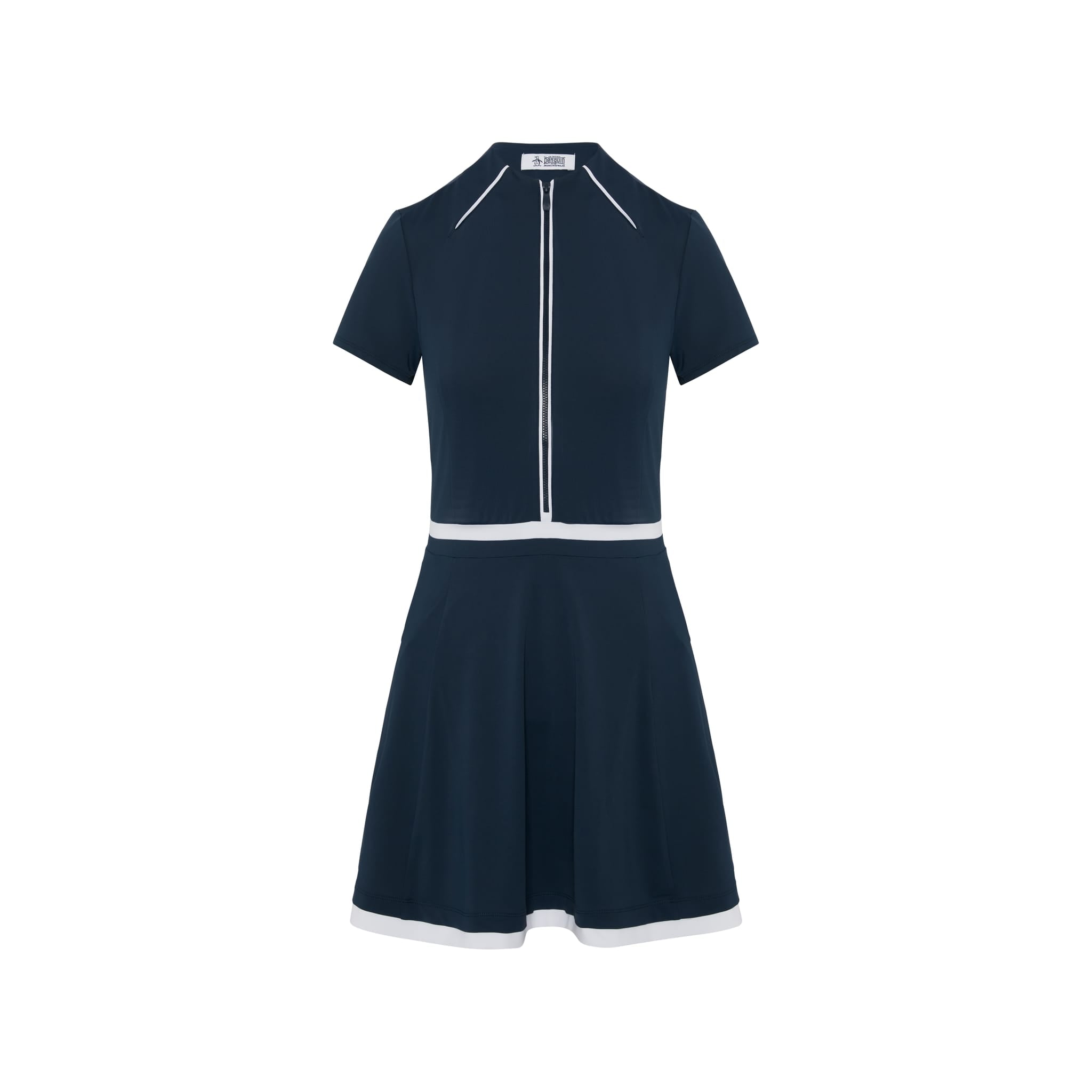 Original Penguin Robe de golf zippée unie Femme