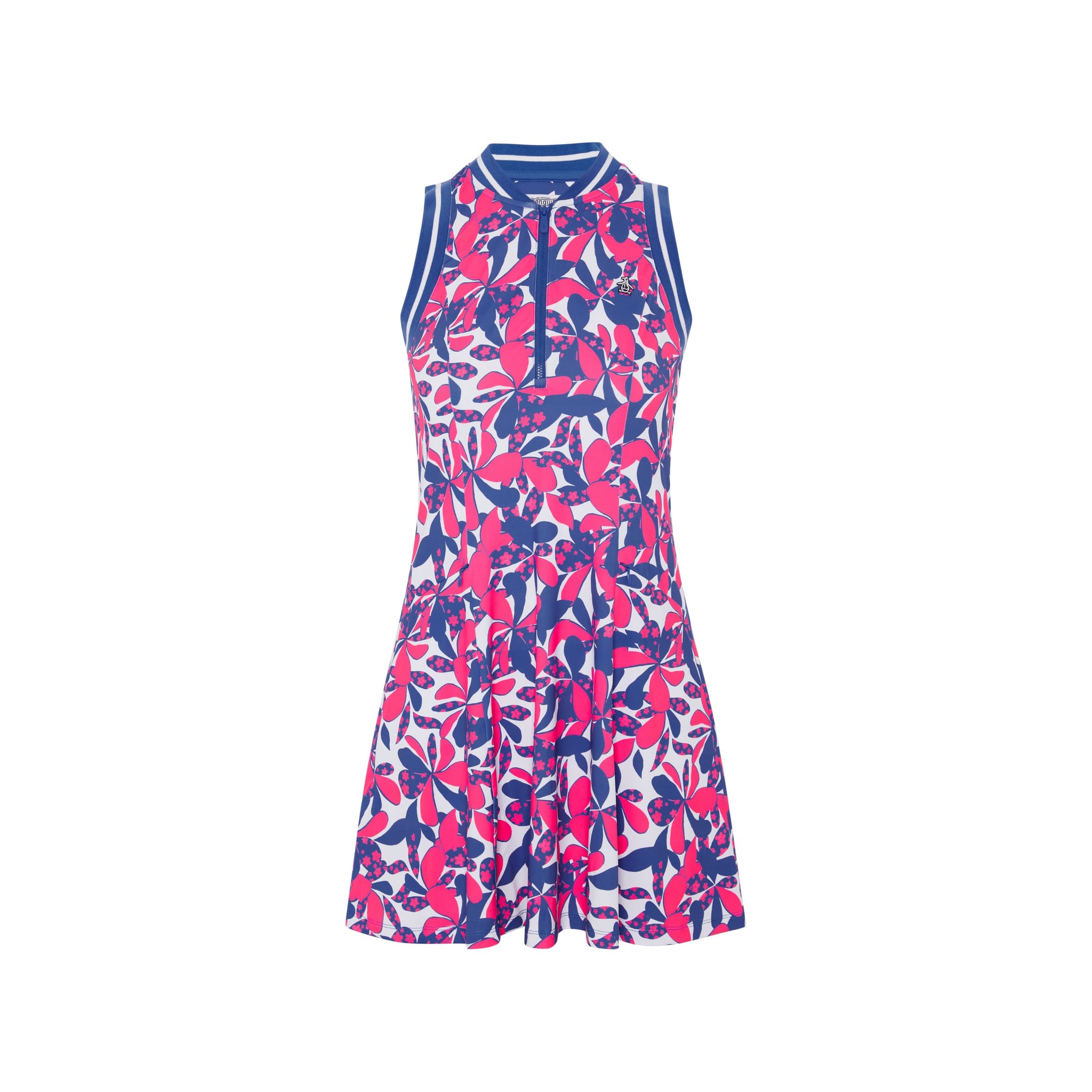 Robe de golf zippée à imprimé floral Original Penguin pour femme