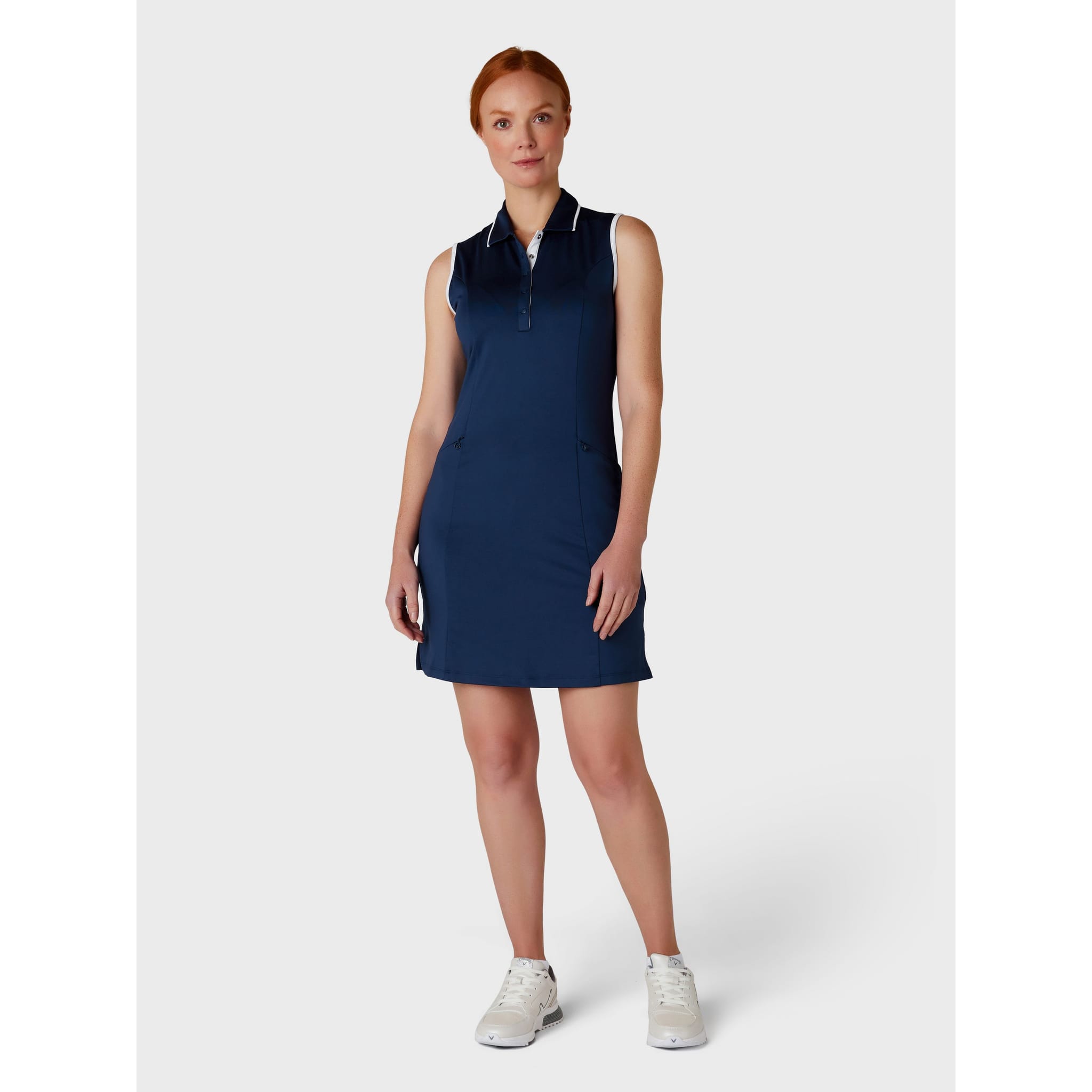 Robe sans manches à boutons-pression Callaway pour femme