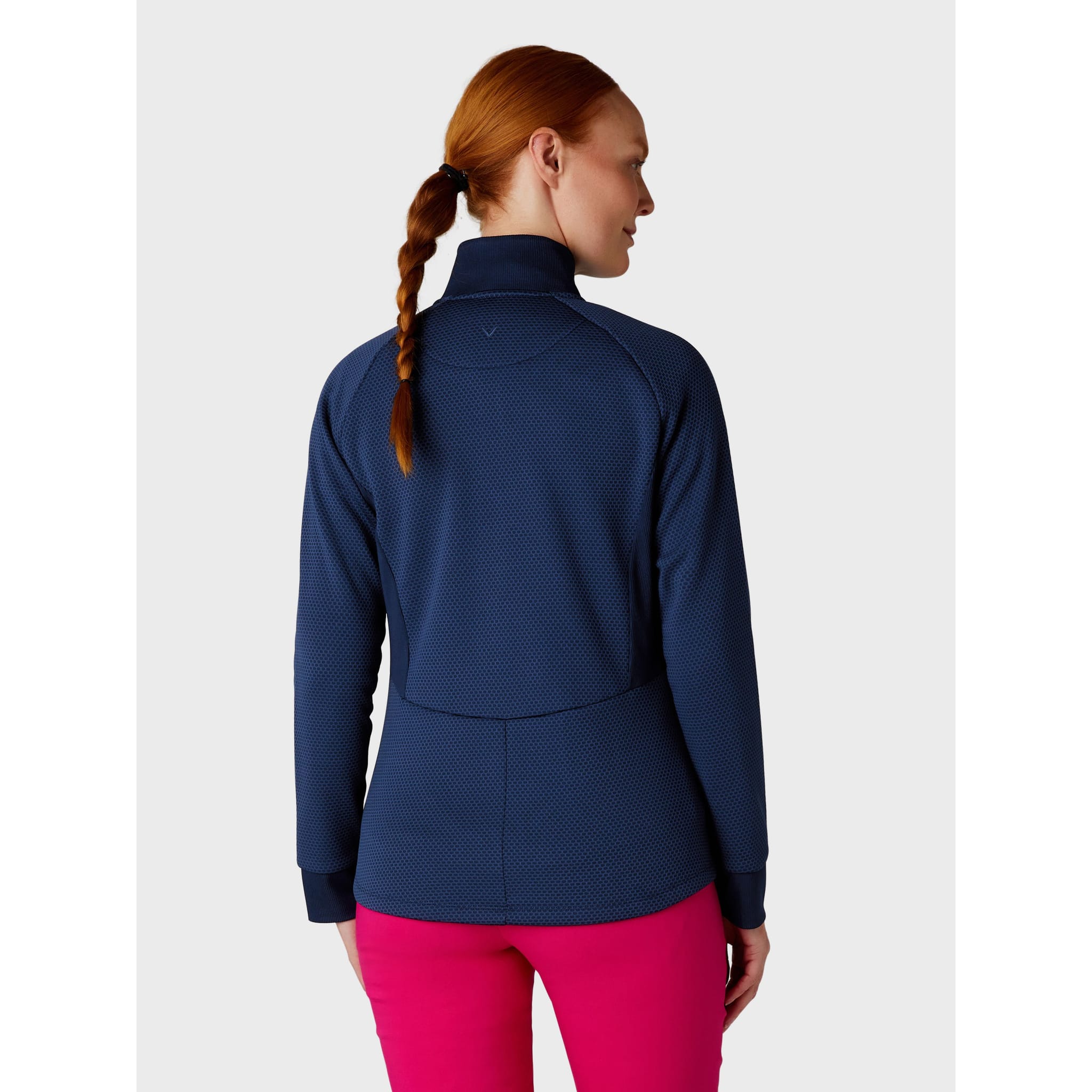 Veste Callaway à manches longues et fermeture éclair intégrale Hexagon H pour femme