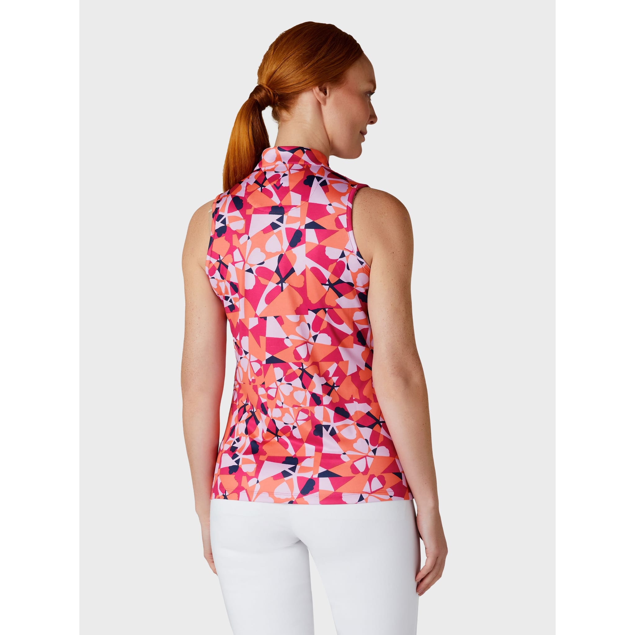 Chemise sans manches à motif géométrique et floral pour femme Callaway