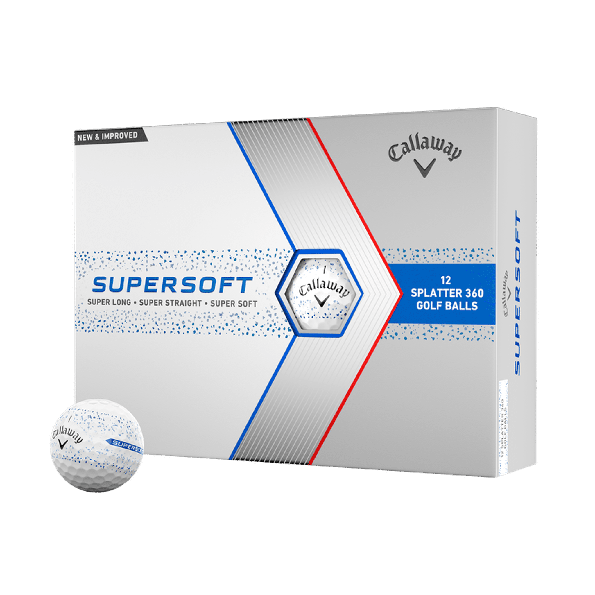 Balles de golf Callaway Supersoft (2023)