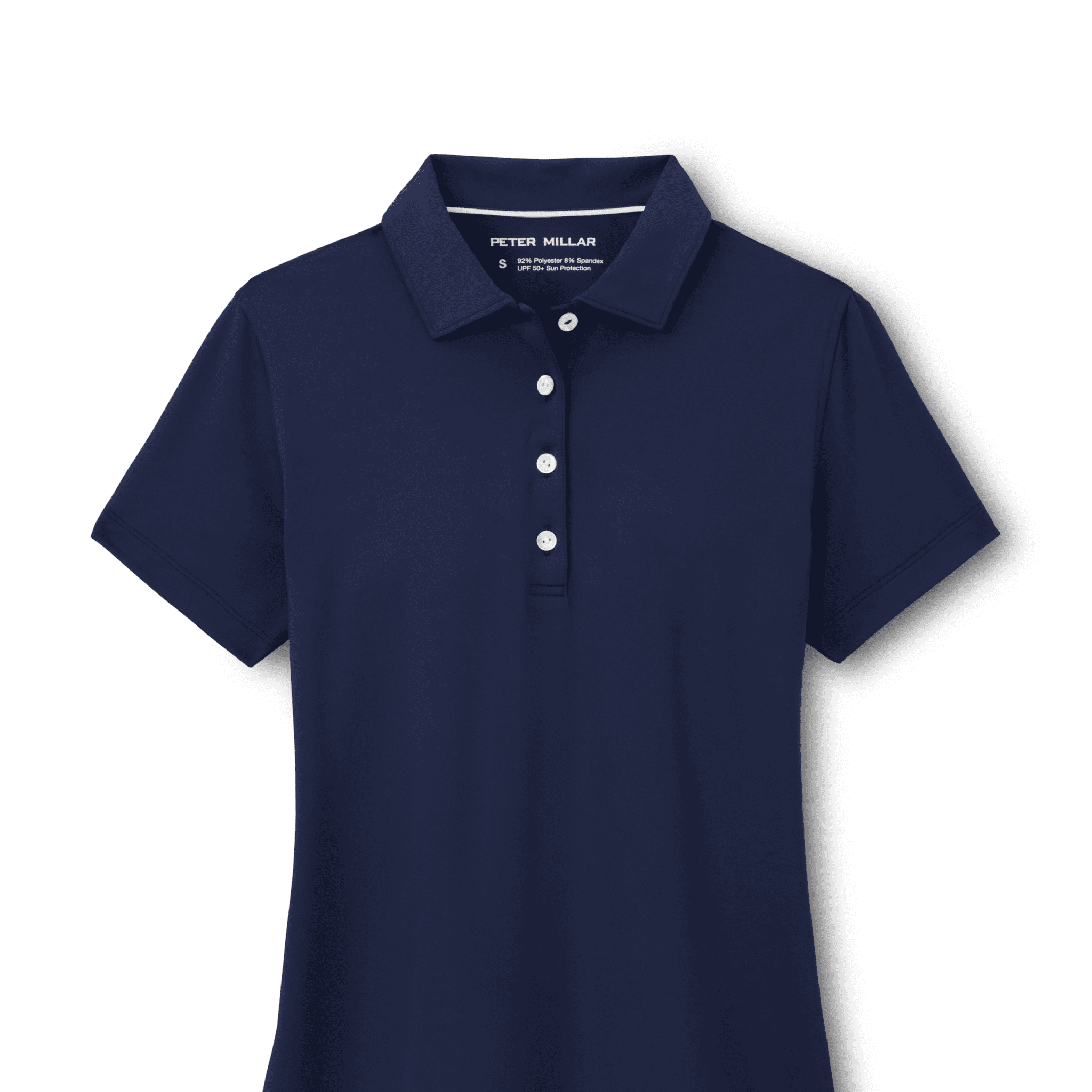 Polo à manches courtes boutonné Peter Millar pour femme