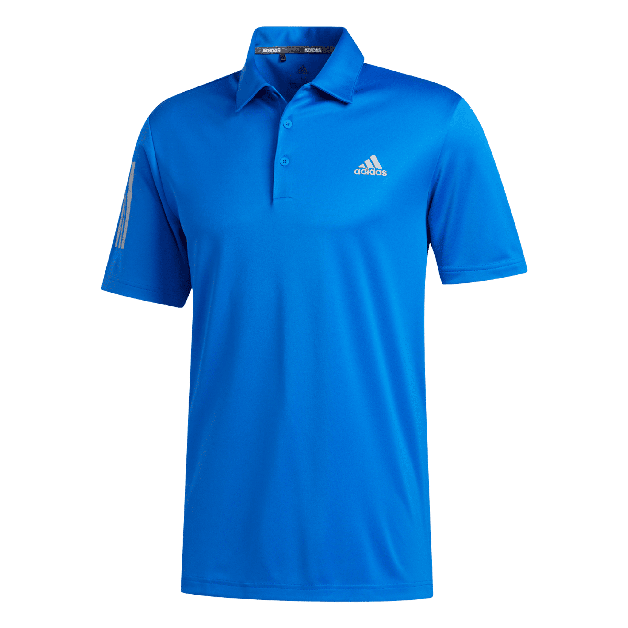 Adidas 3-Stripe Basic Polo Blue/Grey Herren