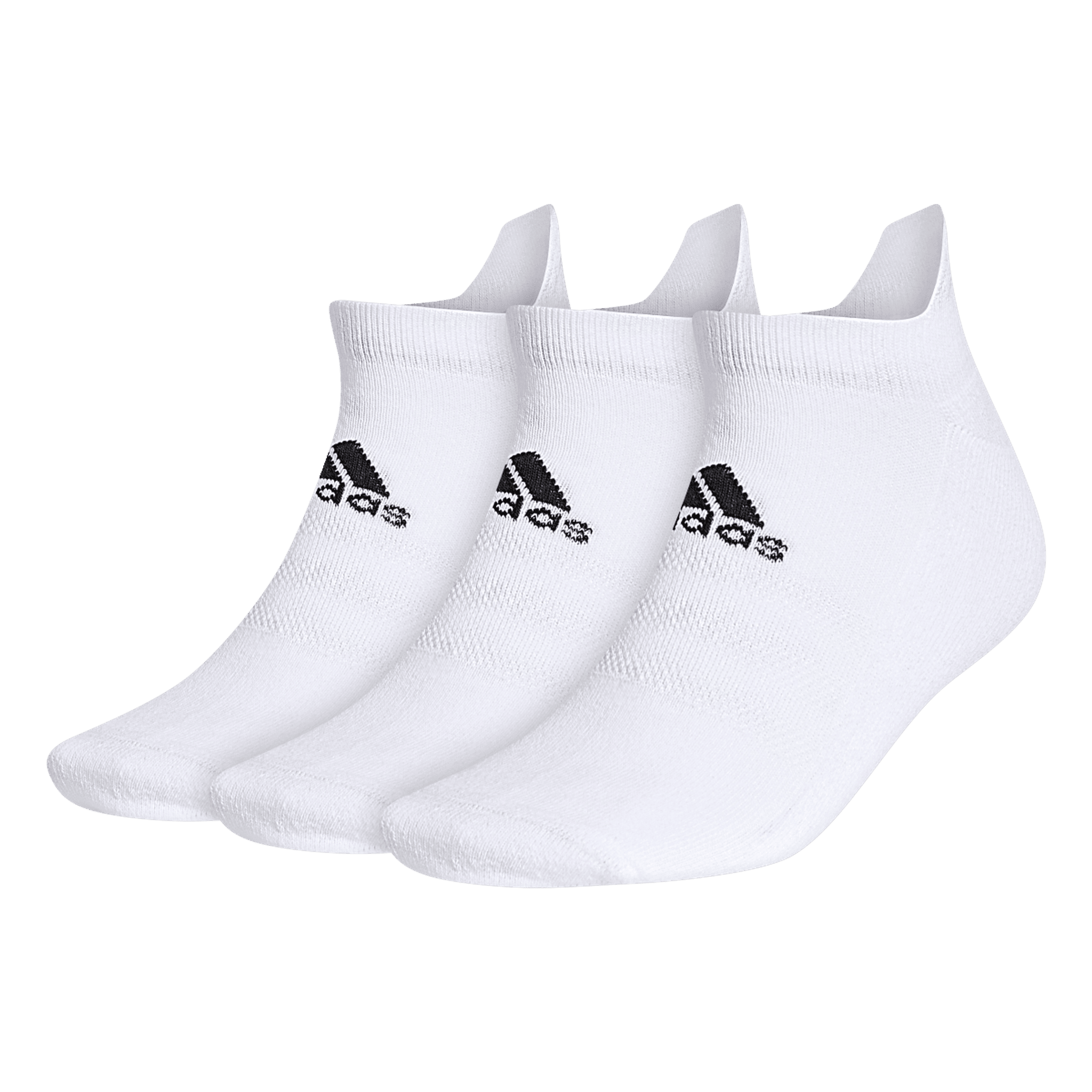 Lot de 3 paires de chaussettes Adidas pour homme, blanches