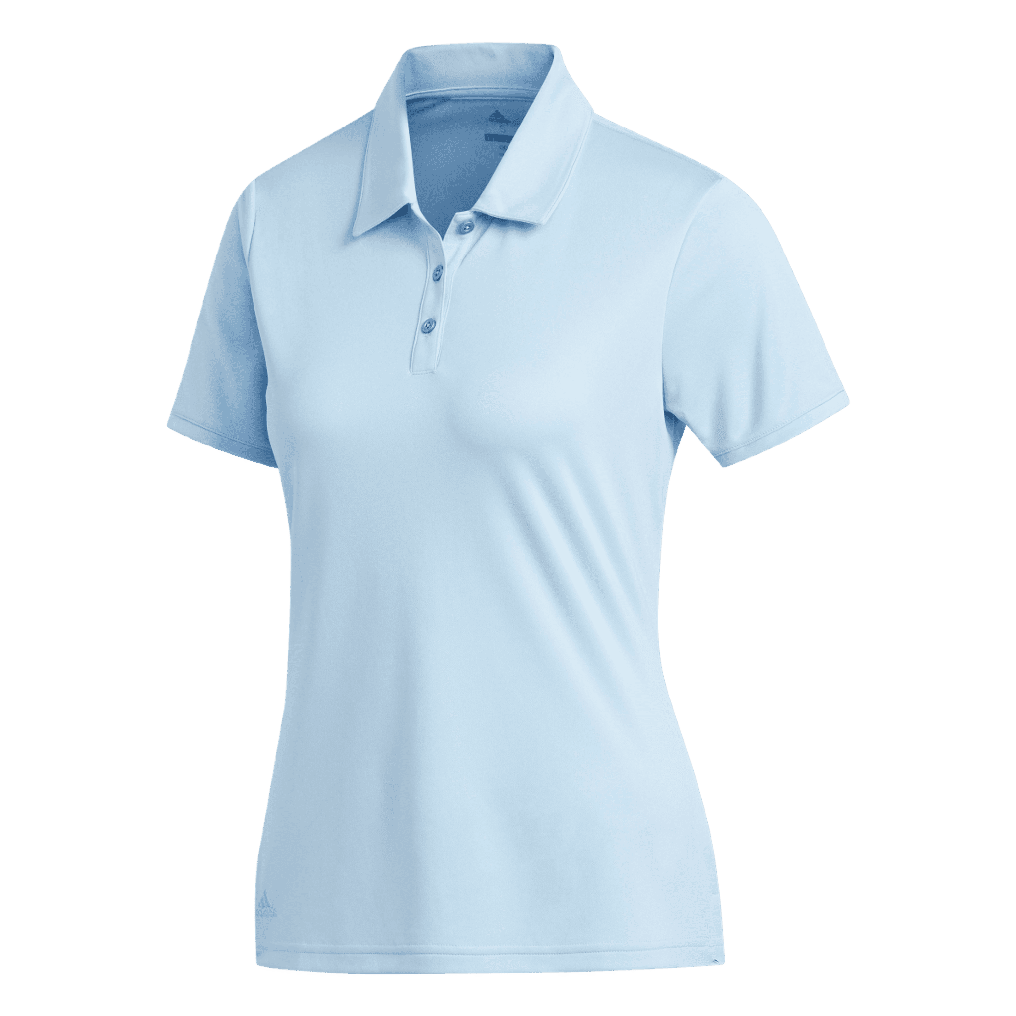 Polo Adidas W Tournament SS Clear Sky avec logo KSV pour femme