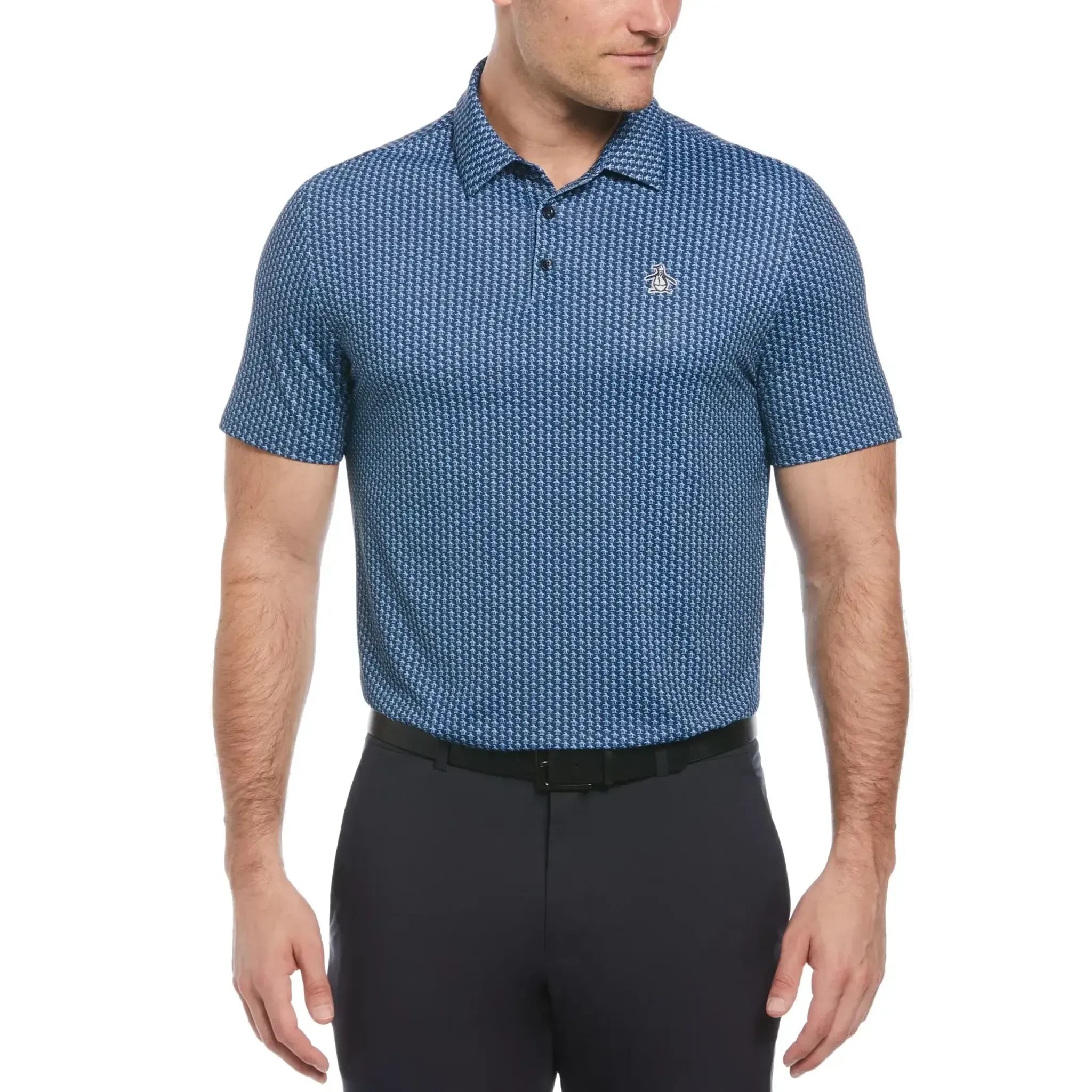 Original Penguin Le polo imprimé Pete All-Over Hommes