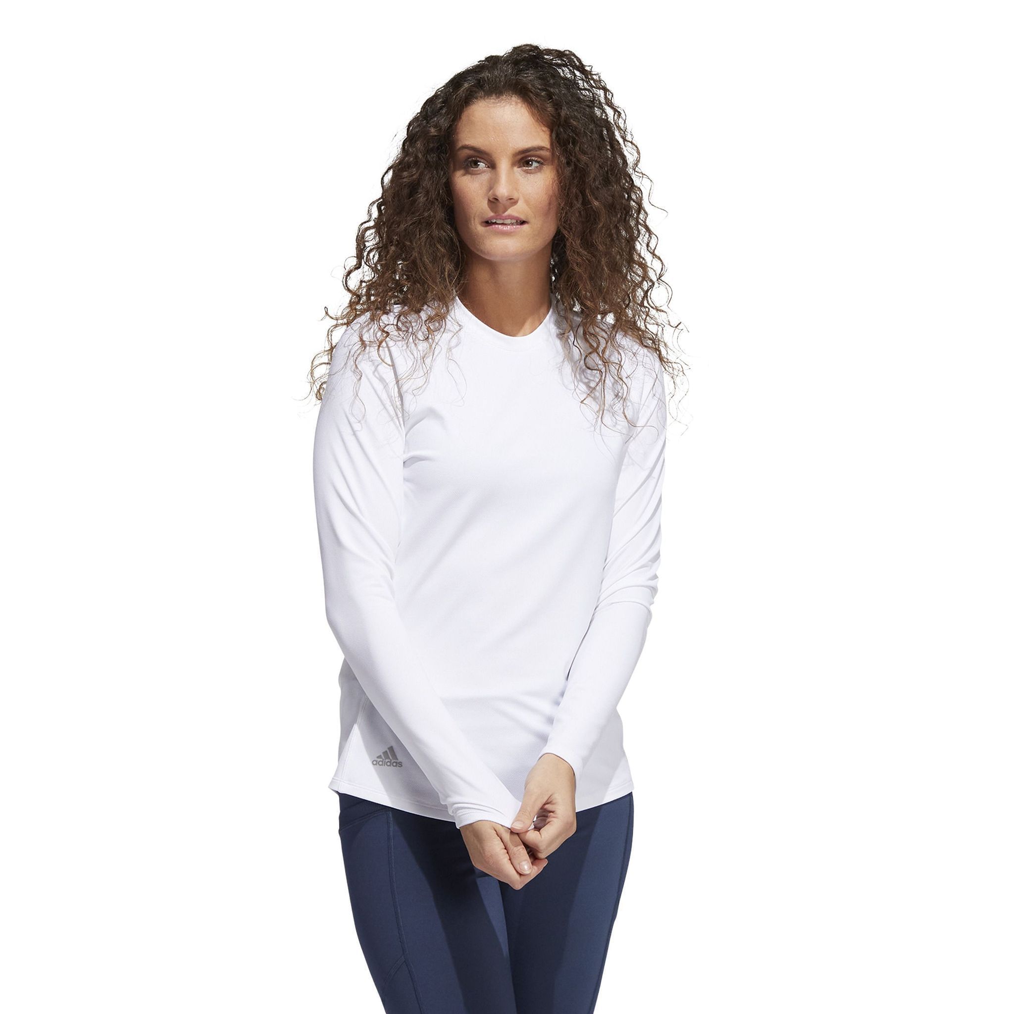 Couche intermédiaire Adidas Crew à manches longues pour femme