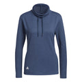 Adidas High Mock Golf Pullover Crew Navy Melange Femme Femme