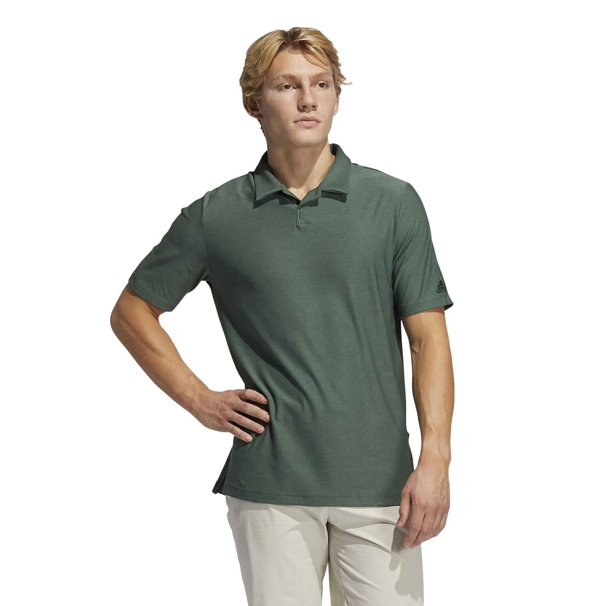 Polo Adidas Go-To Vert Oxyde Homme