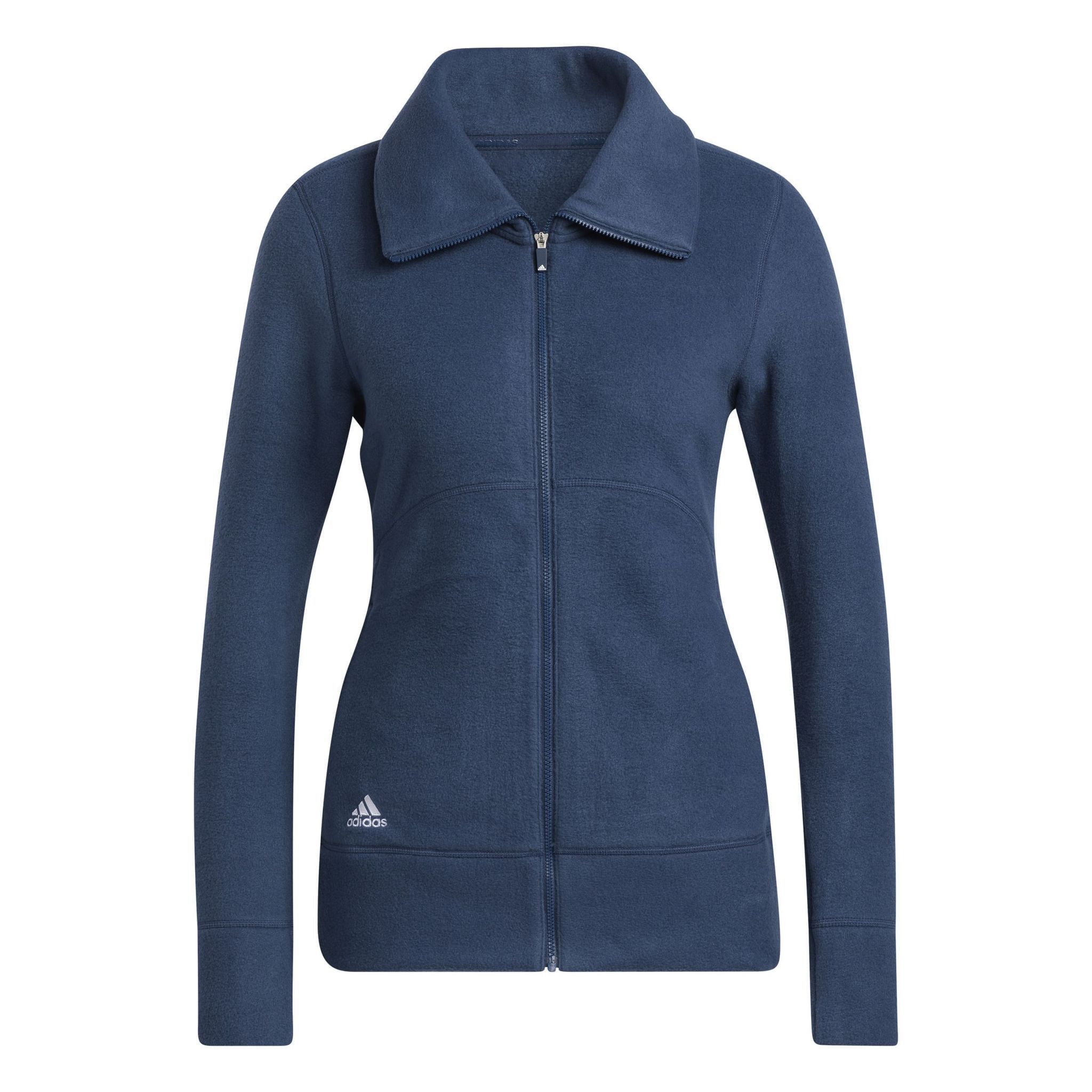 Veste polaire de golf Adidas Full Zip Crew Navy Femme Femme