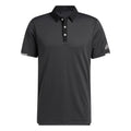 Polo Adidas M Heat Ready Microstripe Carbon Black Homme