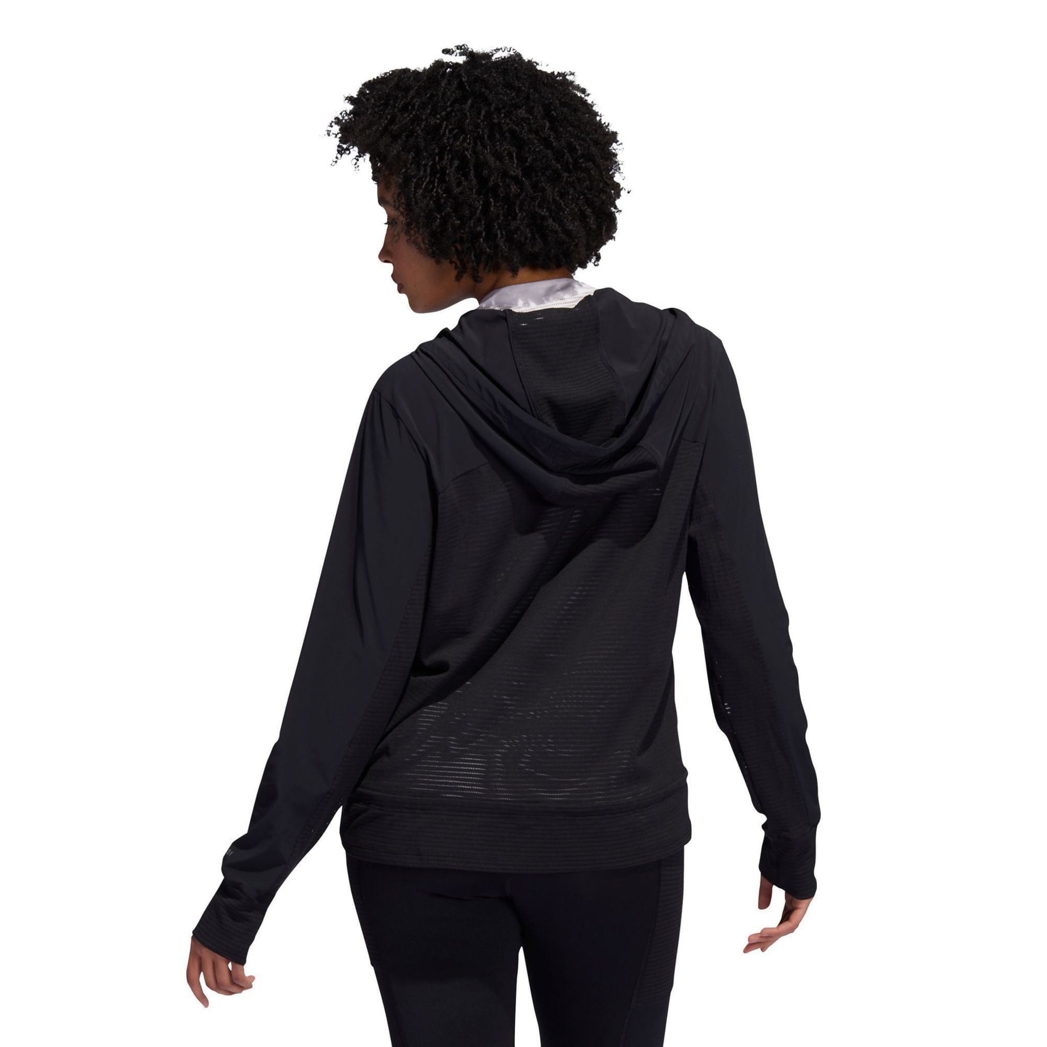 Sweat à capuche Adidas Heat.RDY Quarter Zip Femme