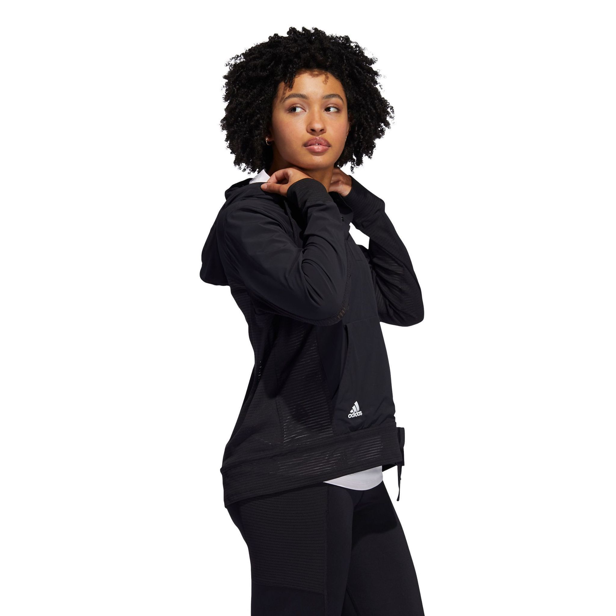 Sweat à capuche Adidas Heat.RDY Quarter Zip Femme