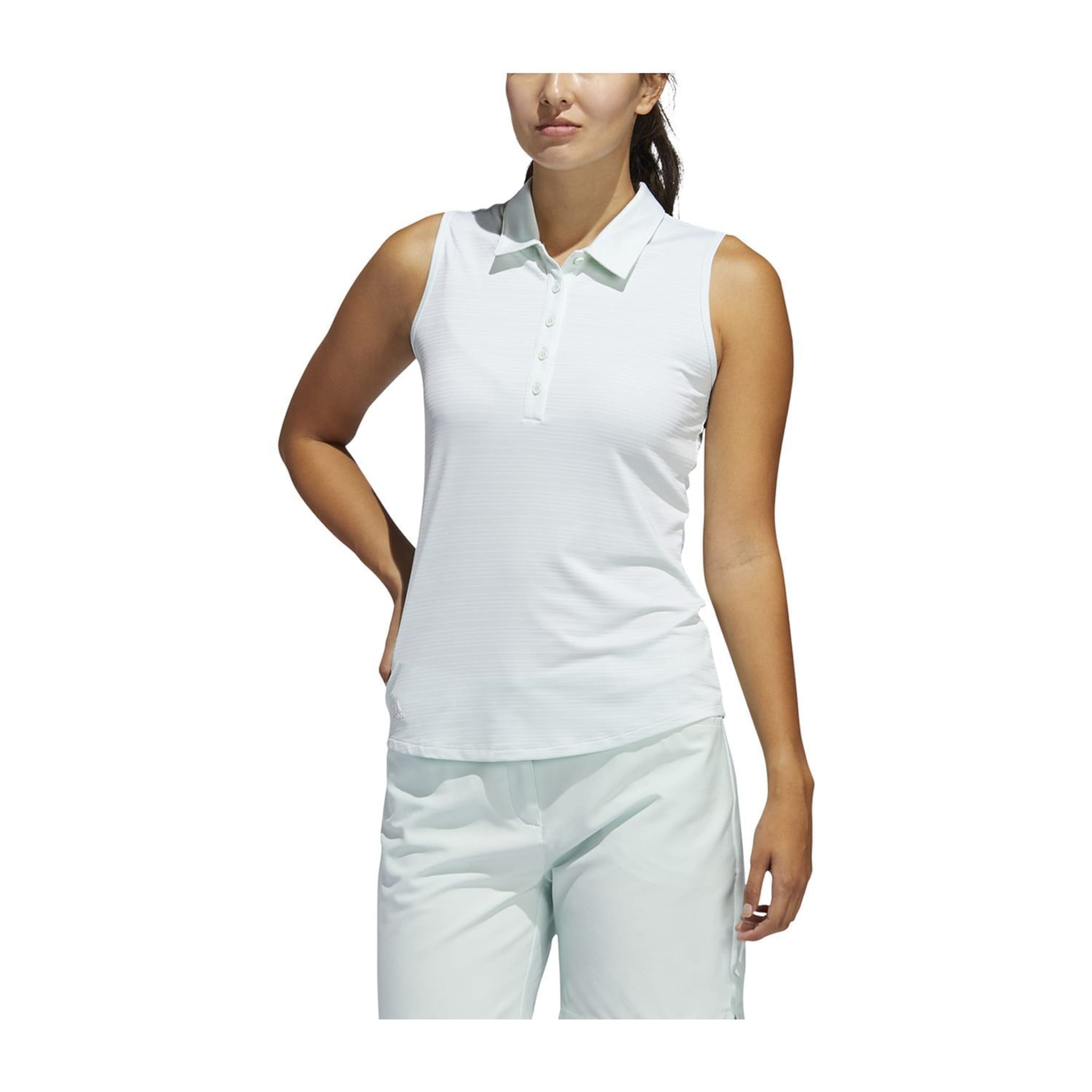 Polo Adidas W Microdot SL Dash Vert Femme