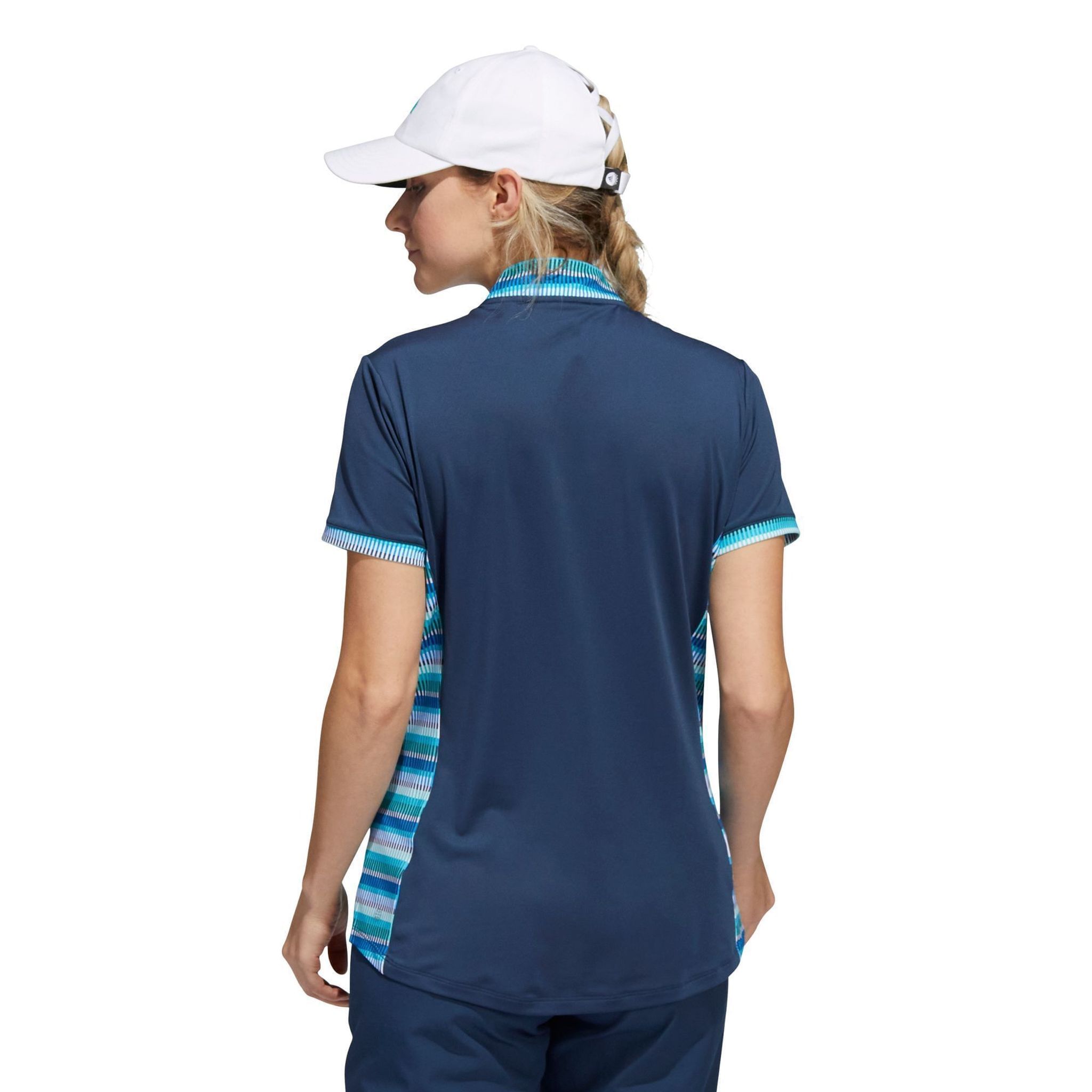 Adidas W Polo Ultimate 365 Imprimé Crew Marine Femme