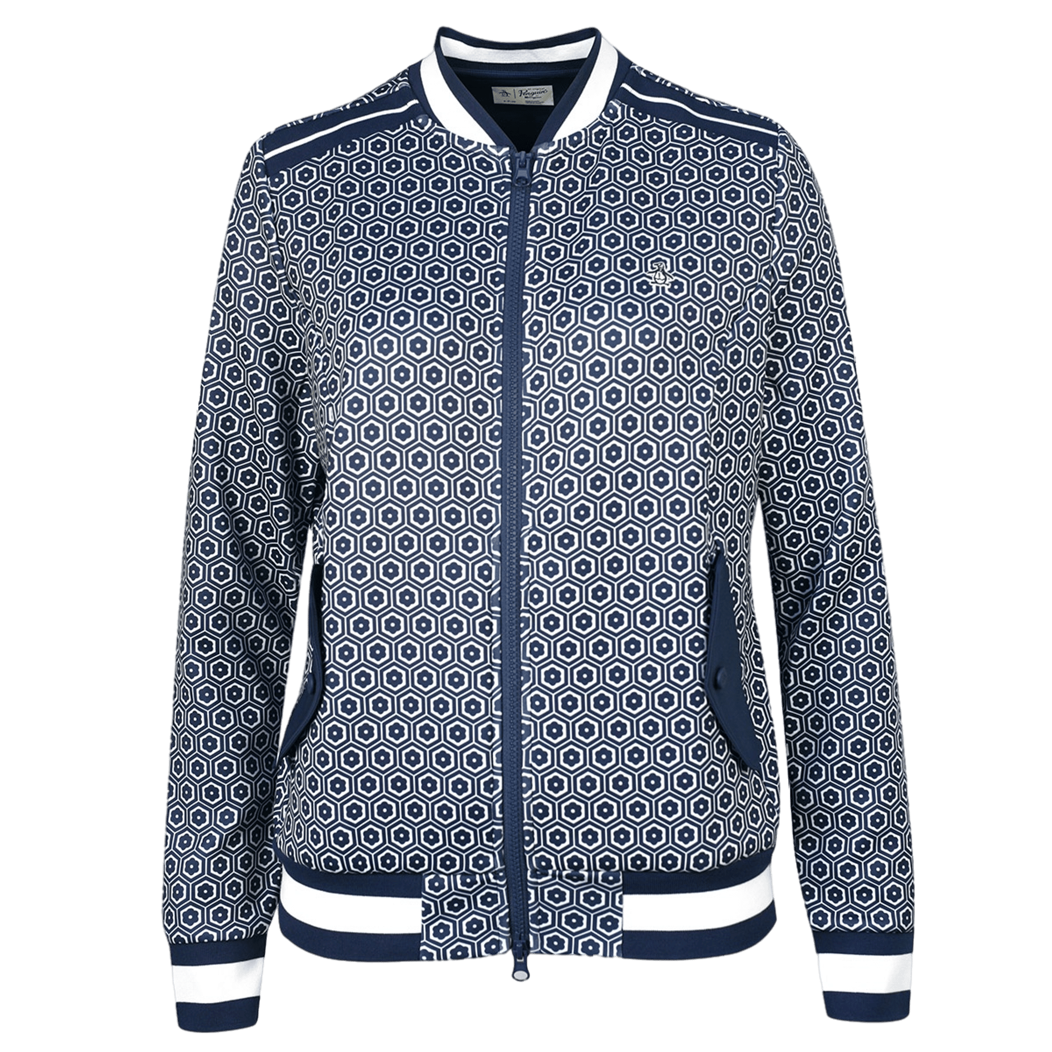 Veste de golf entièrement zippée Original Penguin pour femme