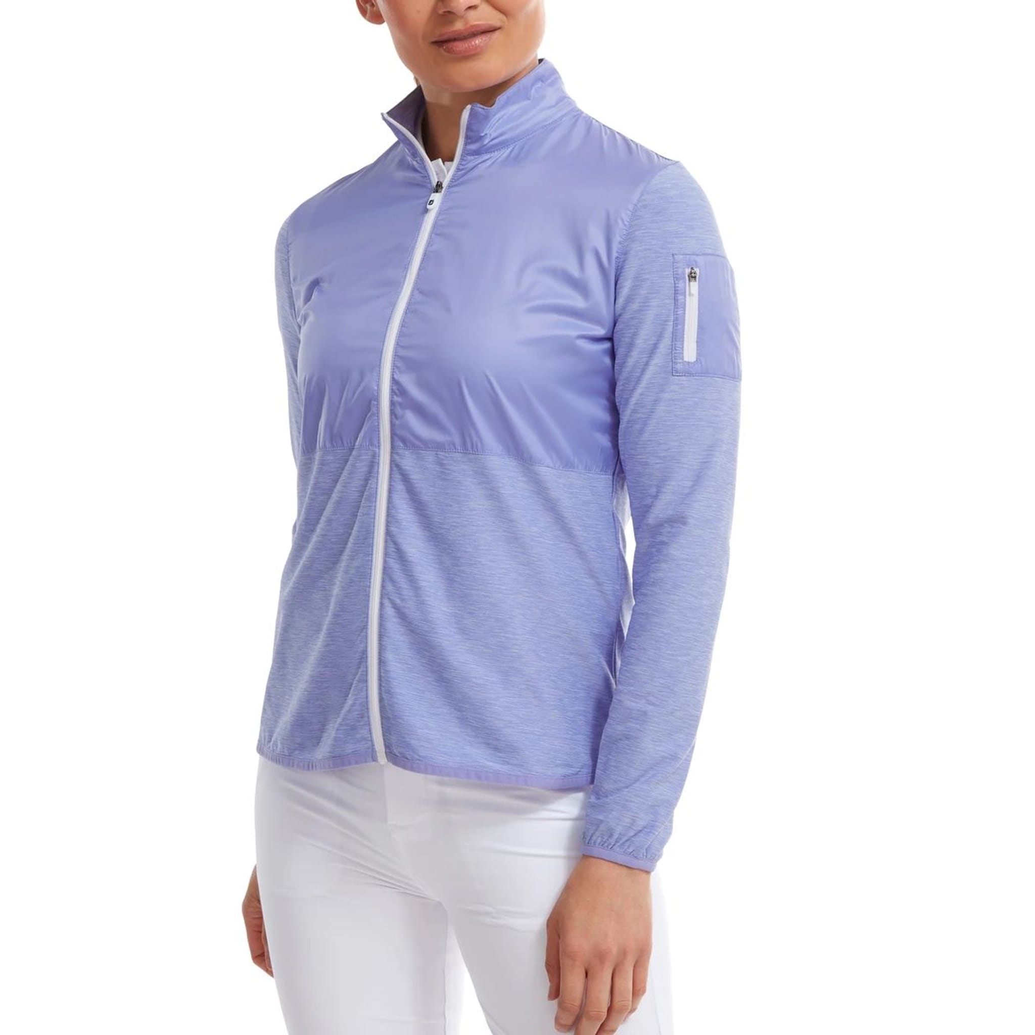 Couche intermédiaire Footjoy entièrement zippée Space Dye pour femme