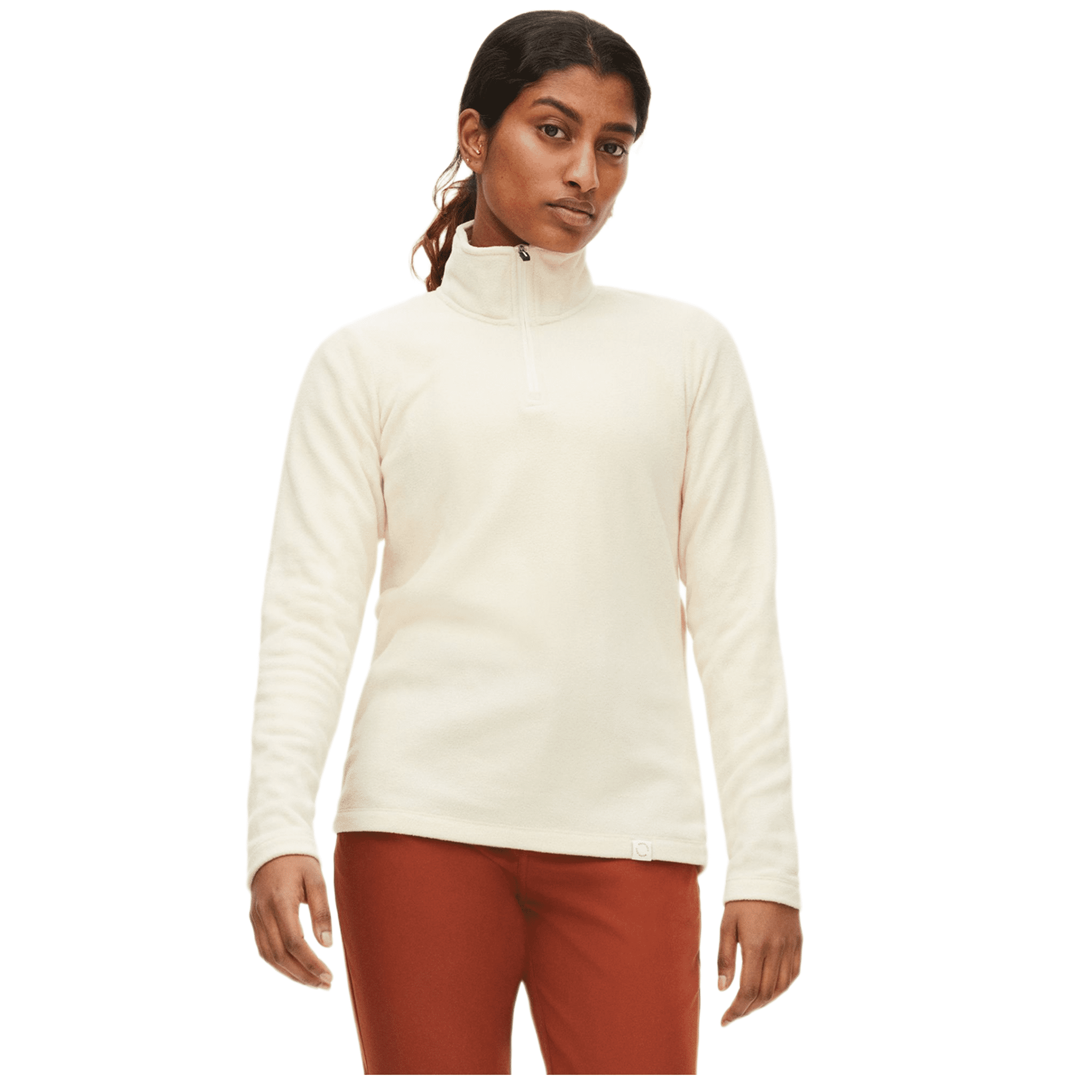 Röhnisch Golf Polaire Pull Léger White Swan Femme Femme