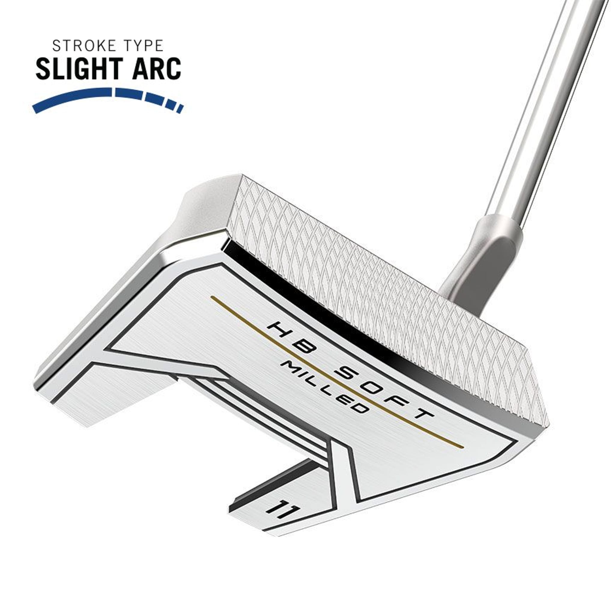 Putter Cleveland HB Soft Milled UST 11.0 à col incliné