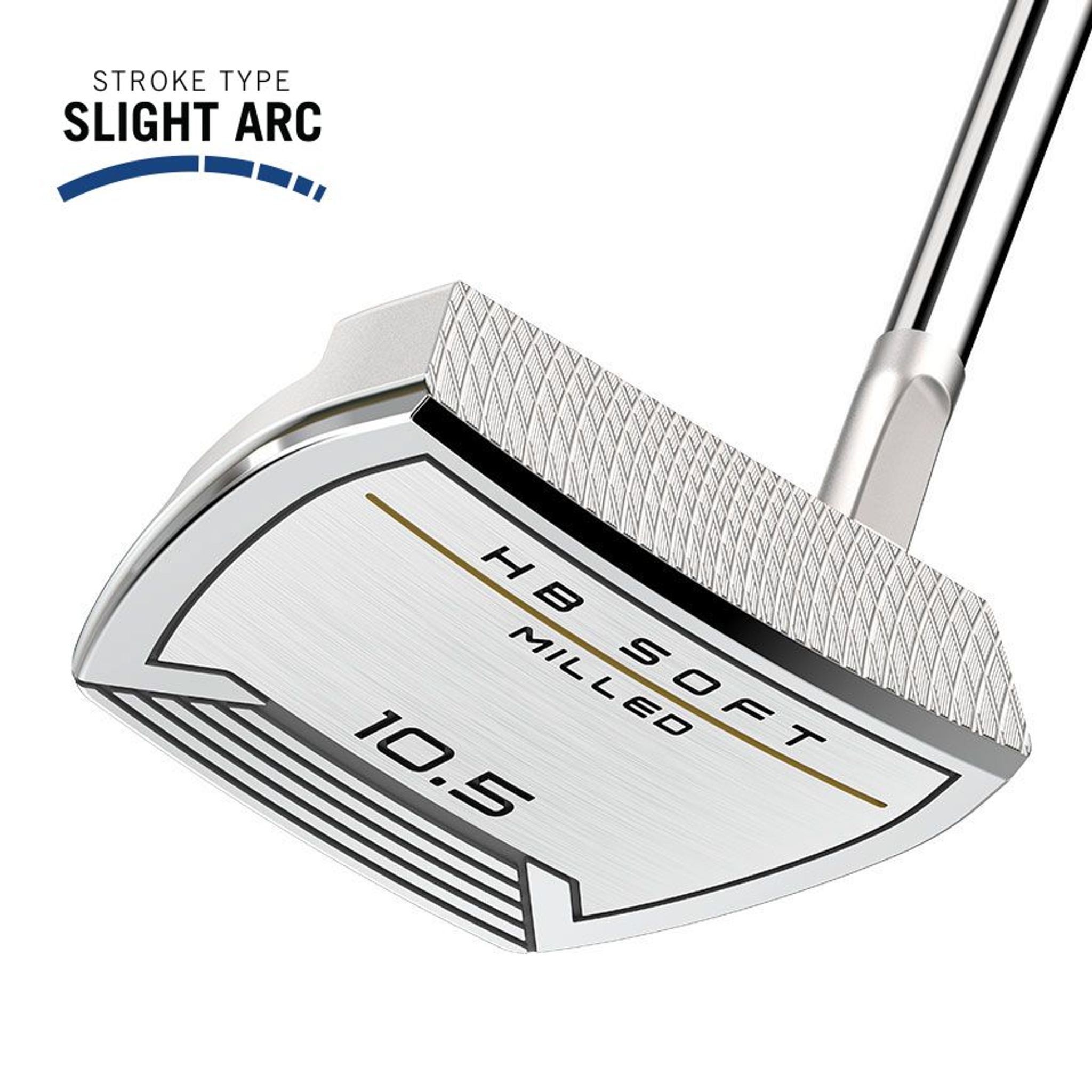 Putter Cleveland HB Soft Milled 10,5 à col incliné