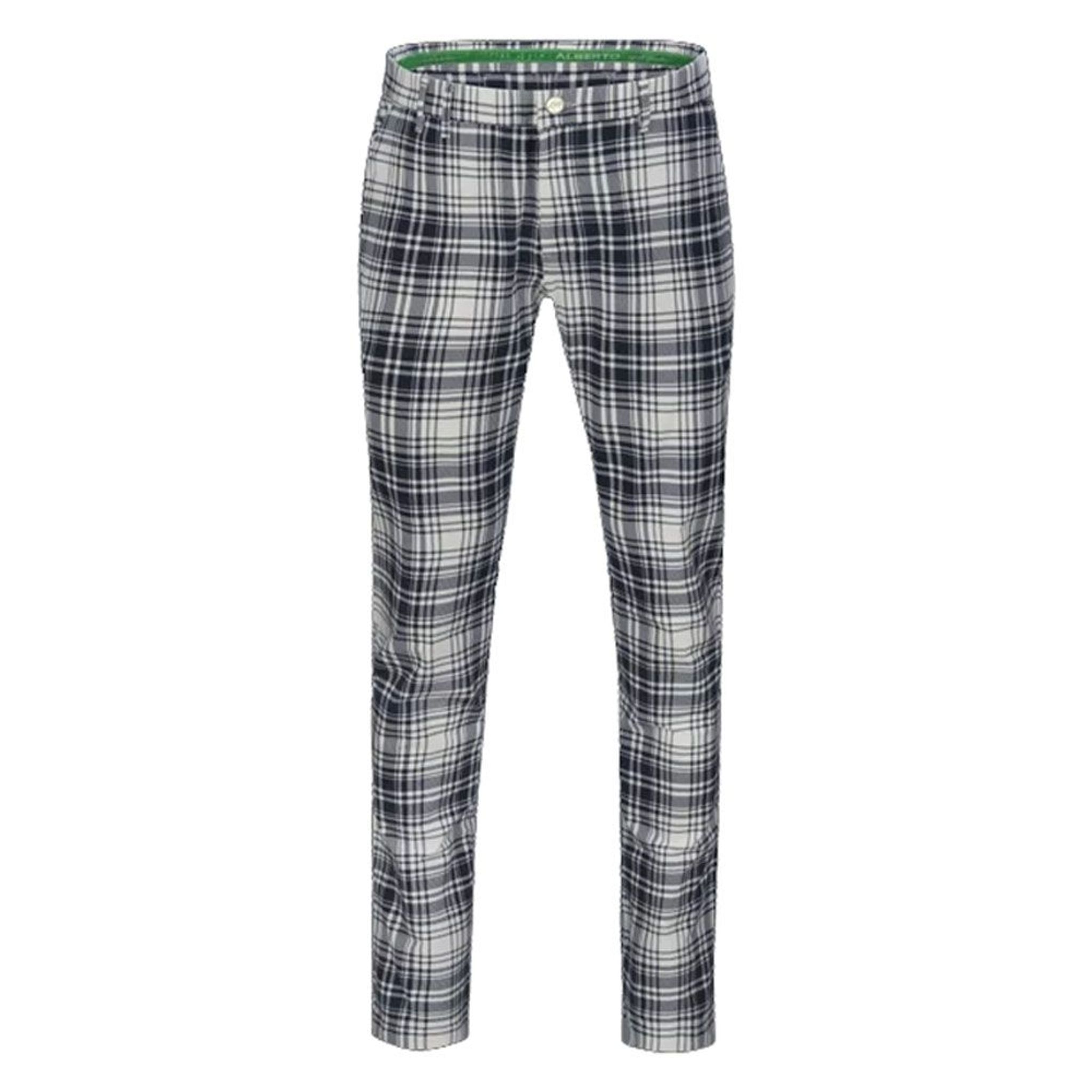 Alberto Ian pantalon de golf à carreaux hommes