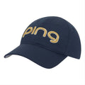 Casquette Ping G LE 3 Bleu marine/doré pour femme