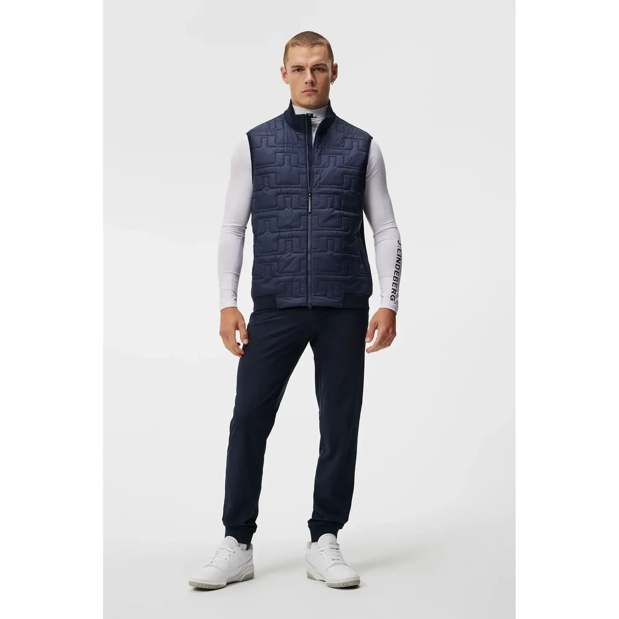 J. Lindeberg Quilt Hybrid Gilet Hommes