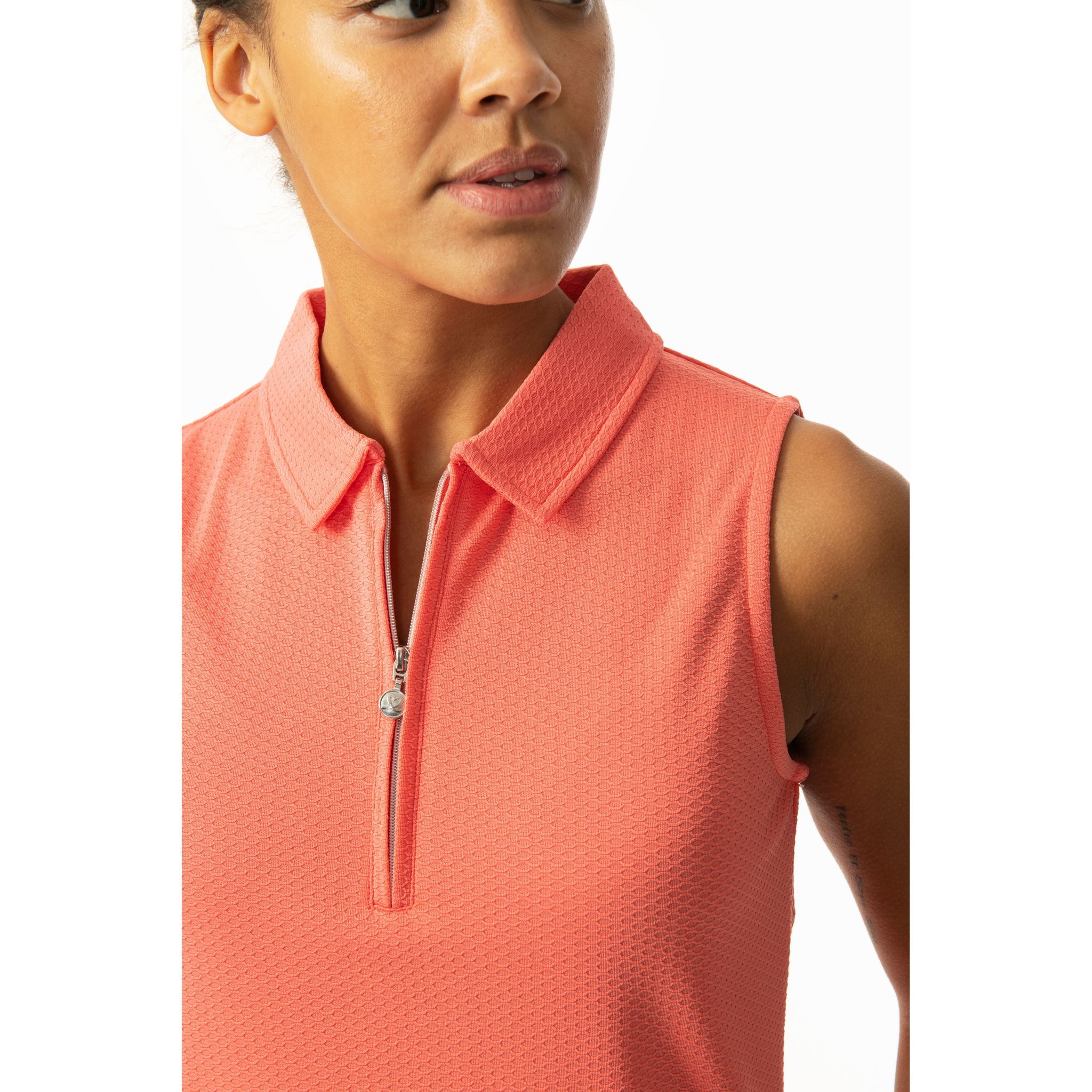 Daily Sports Peoria Polo de golf sans manches pour femme