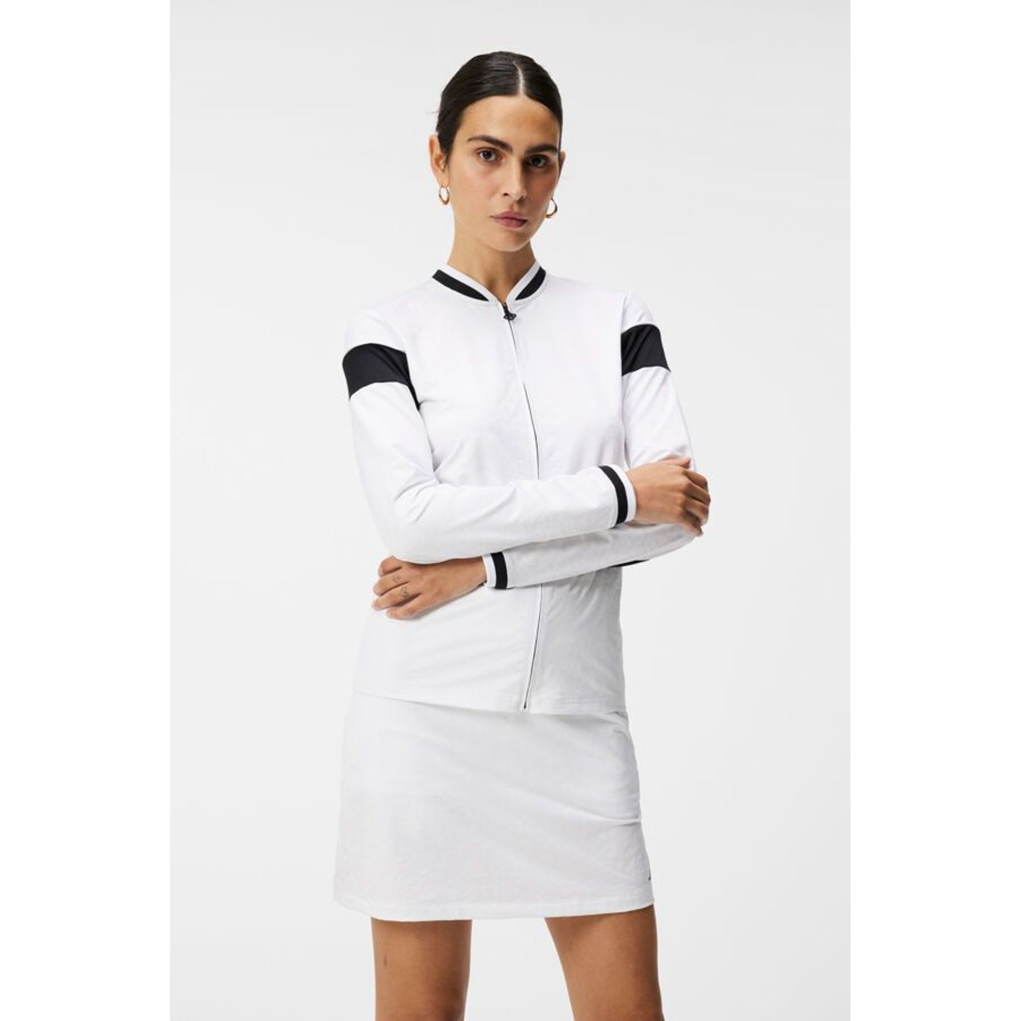 J. Lindeberg W Helene Zip Couche intermédiaire Femme