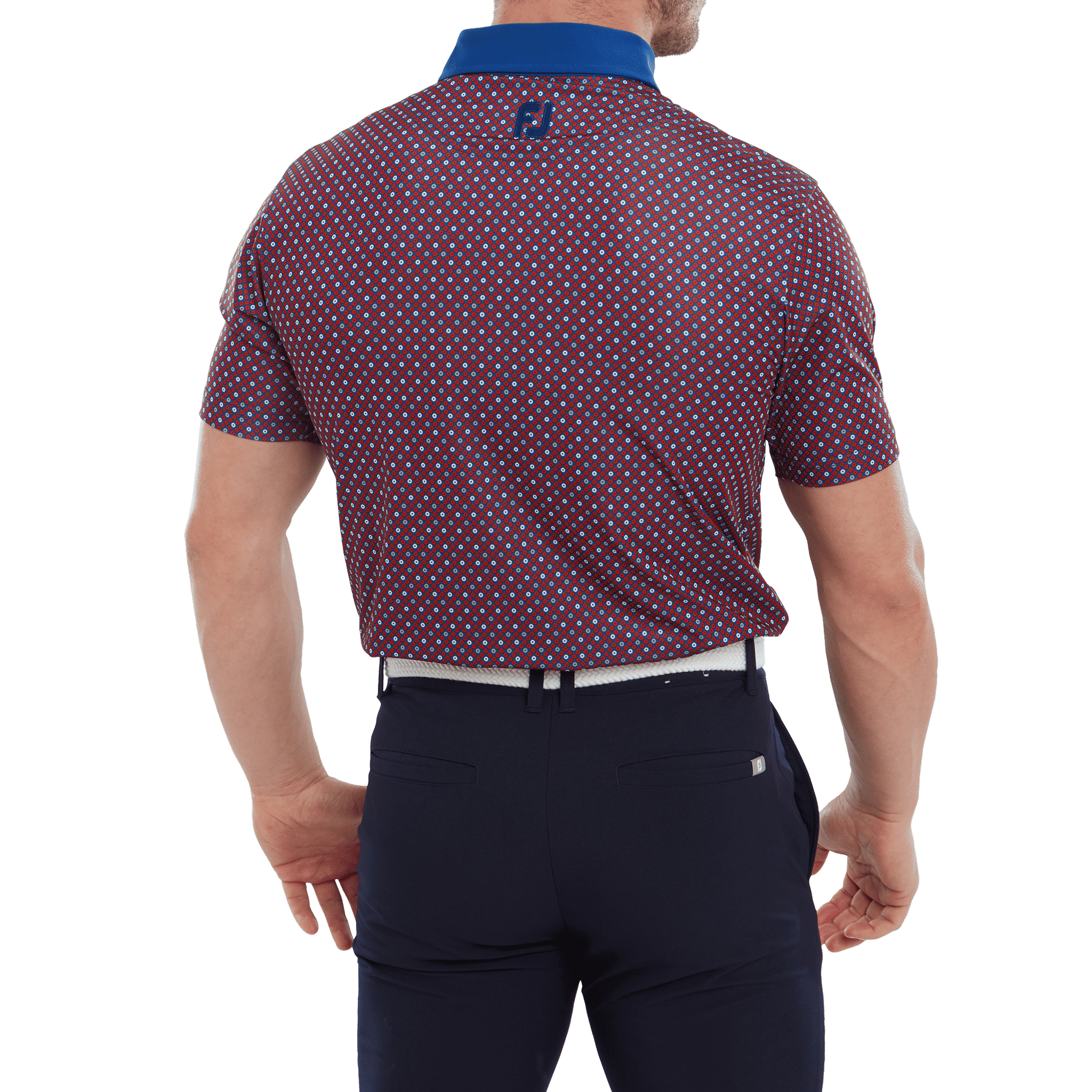 Polo à imprimé cercle Footjoy hommes