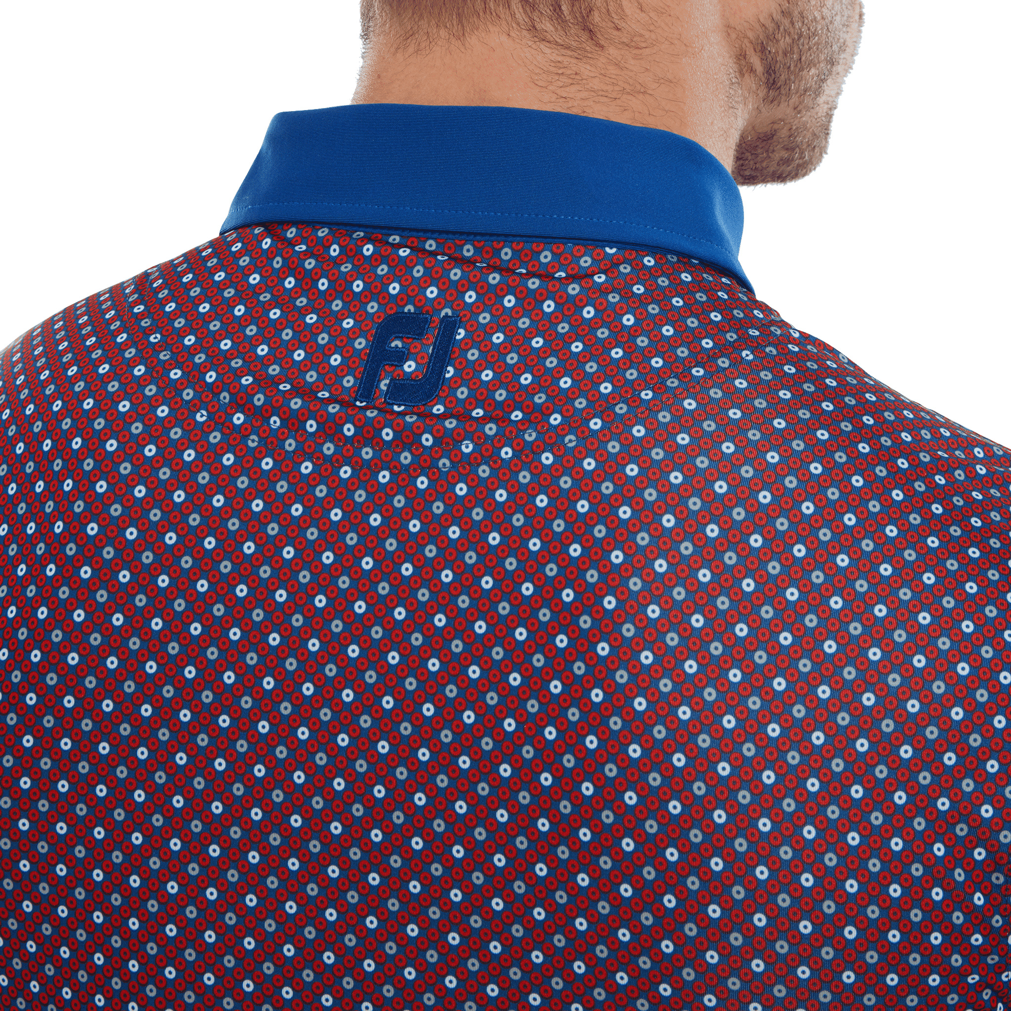 Polo à imprimé cercle Footjoy hommes