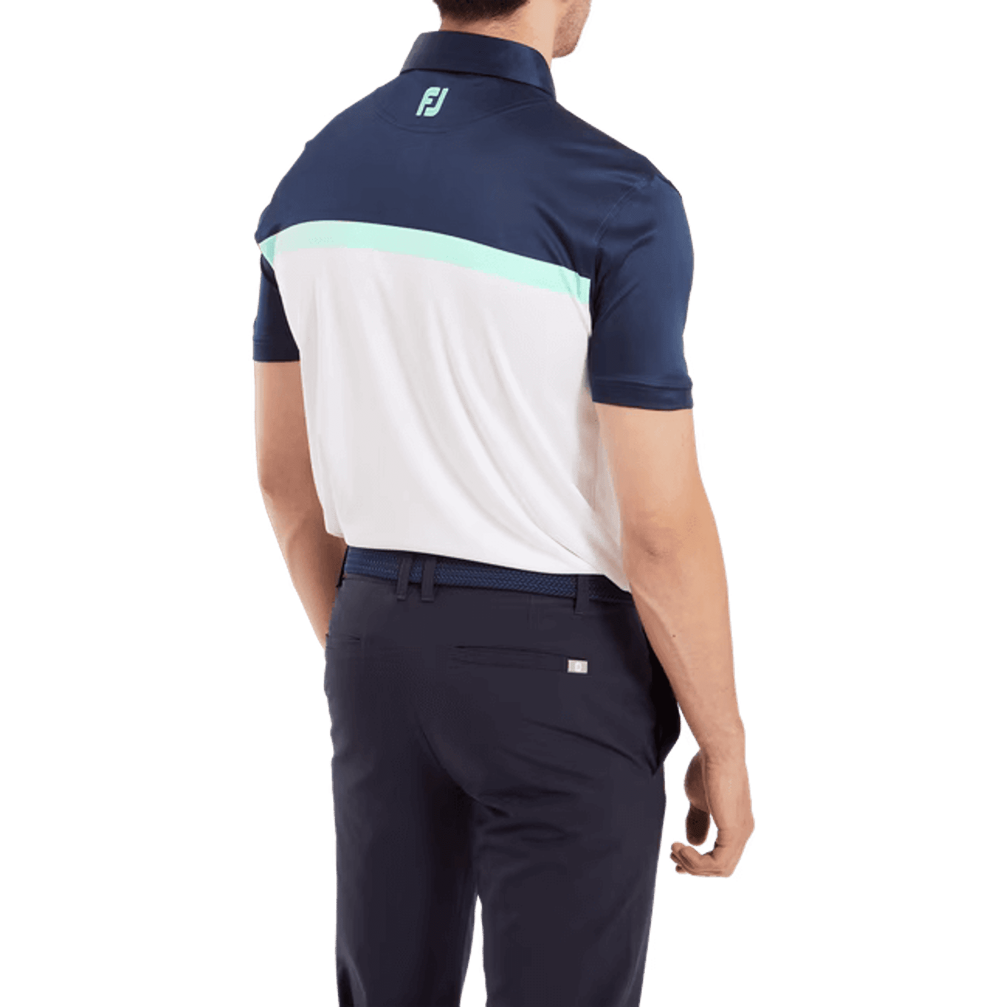 Footjoy Color Block Ecosse Polo Homme