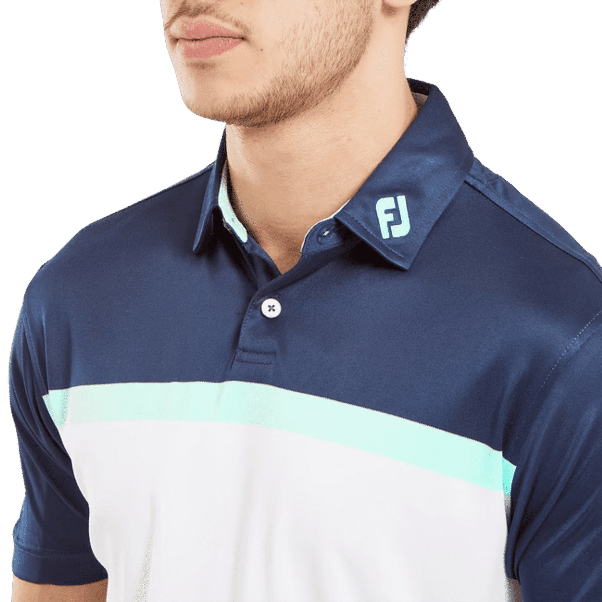 Footjoy Color Block Ecosse Polo Homme