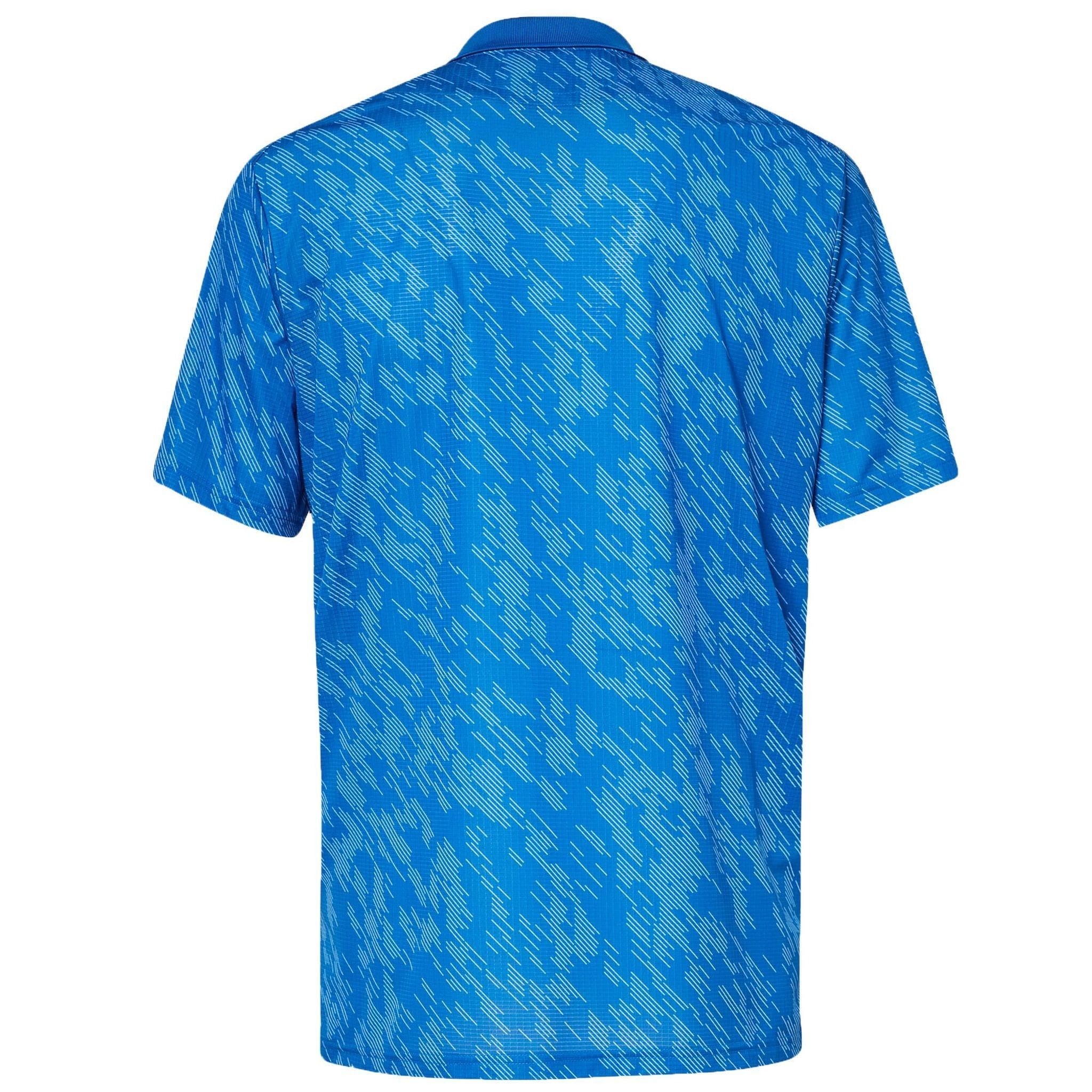 Oakley Contender Print Ozone Poloshirt Herren