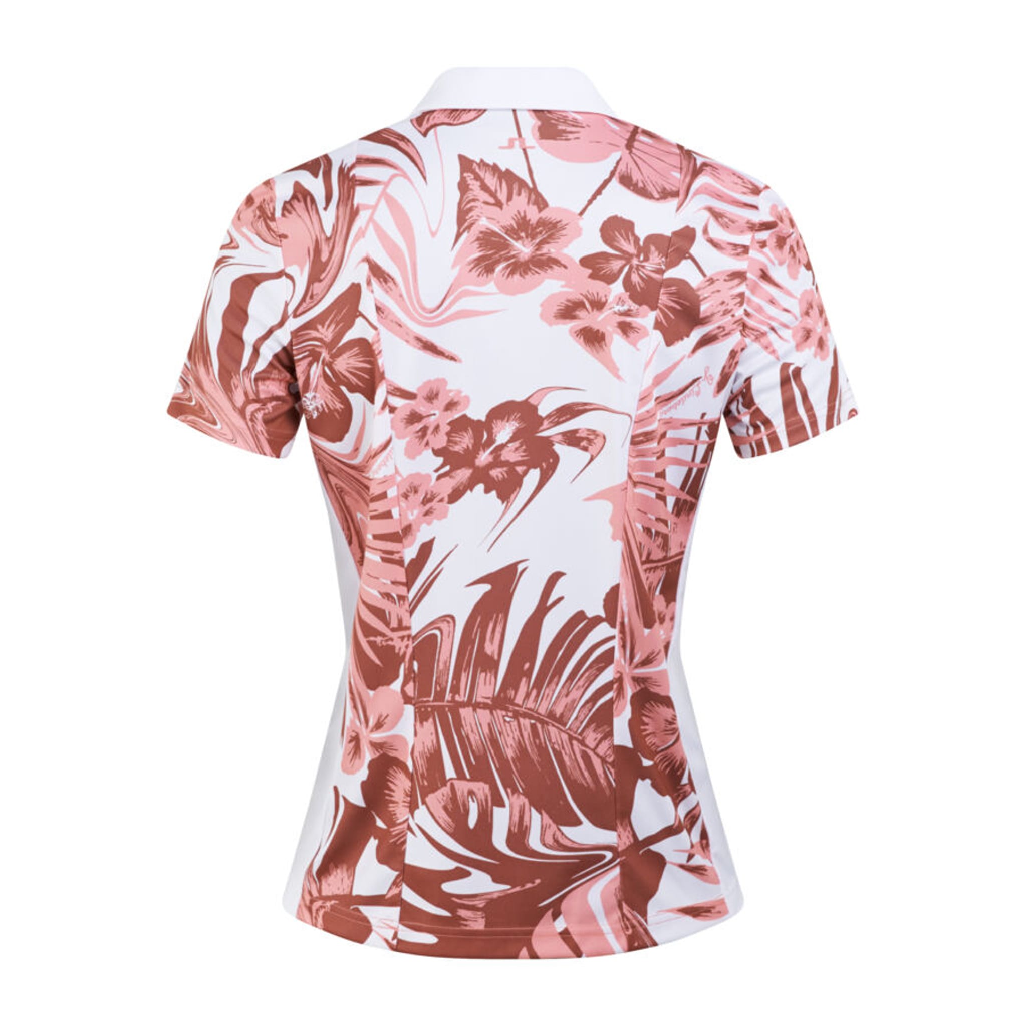 J. Lindeberg Evelina Print Poloshirt Damen