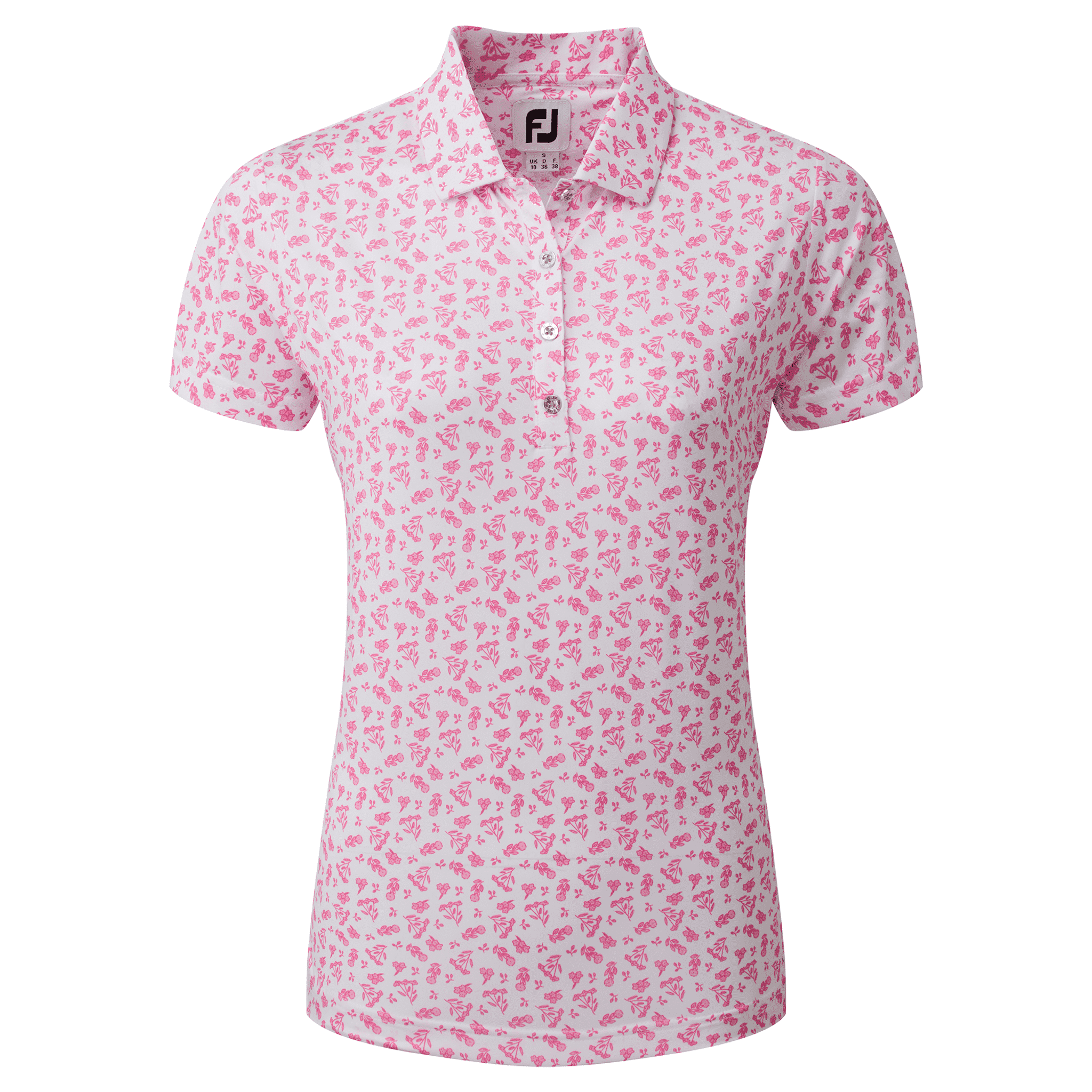 Polo à imprimé floral Footjoy Femme