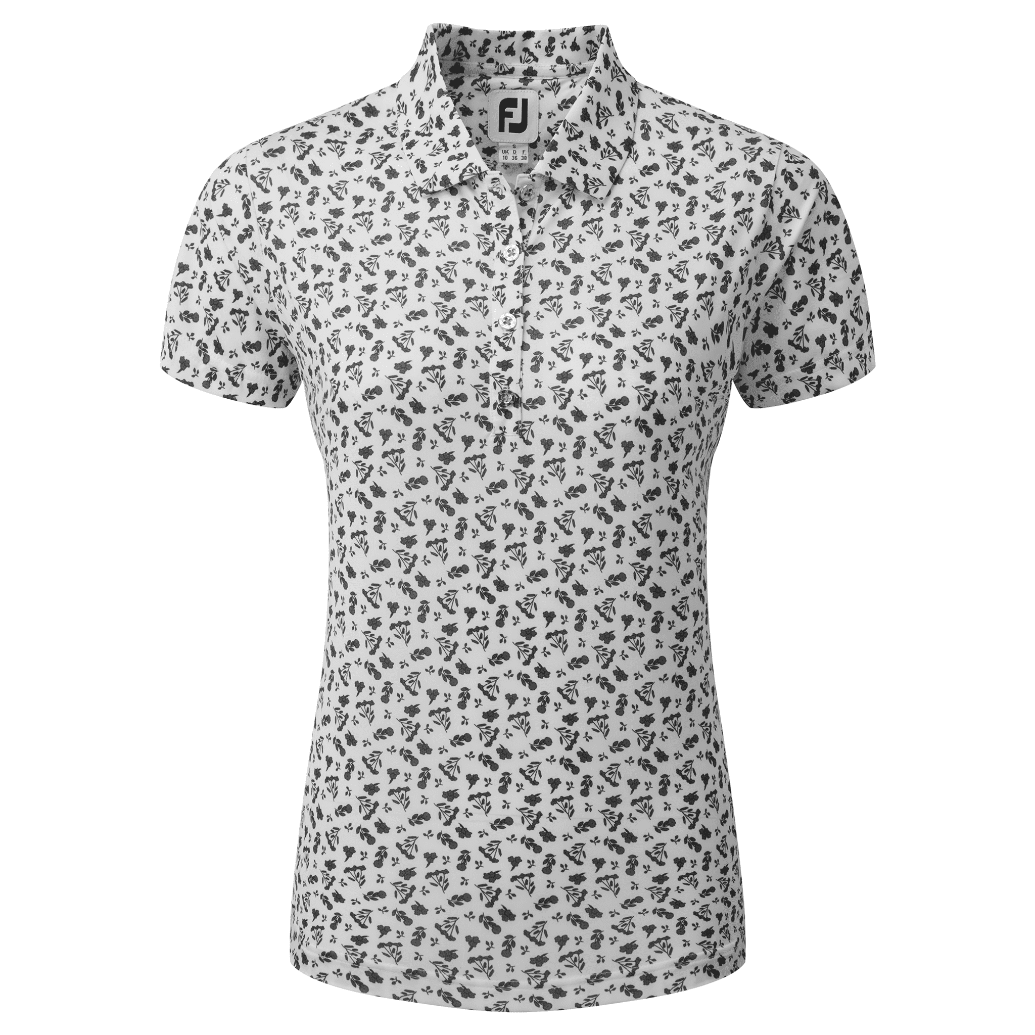 Polo à imprimé floral Footjoy Femme