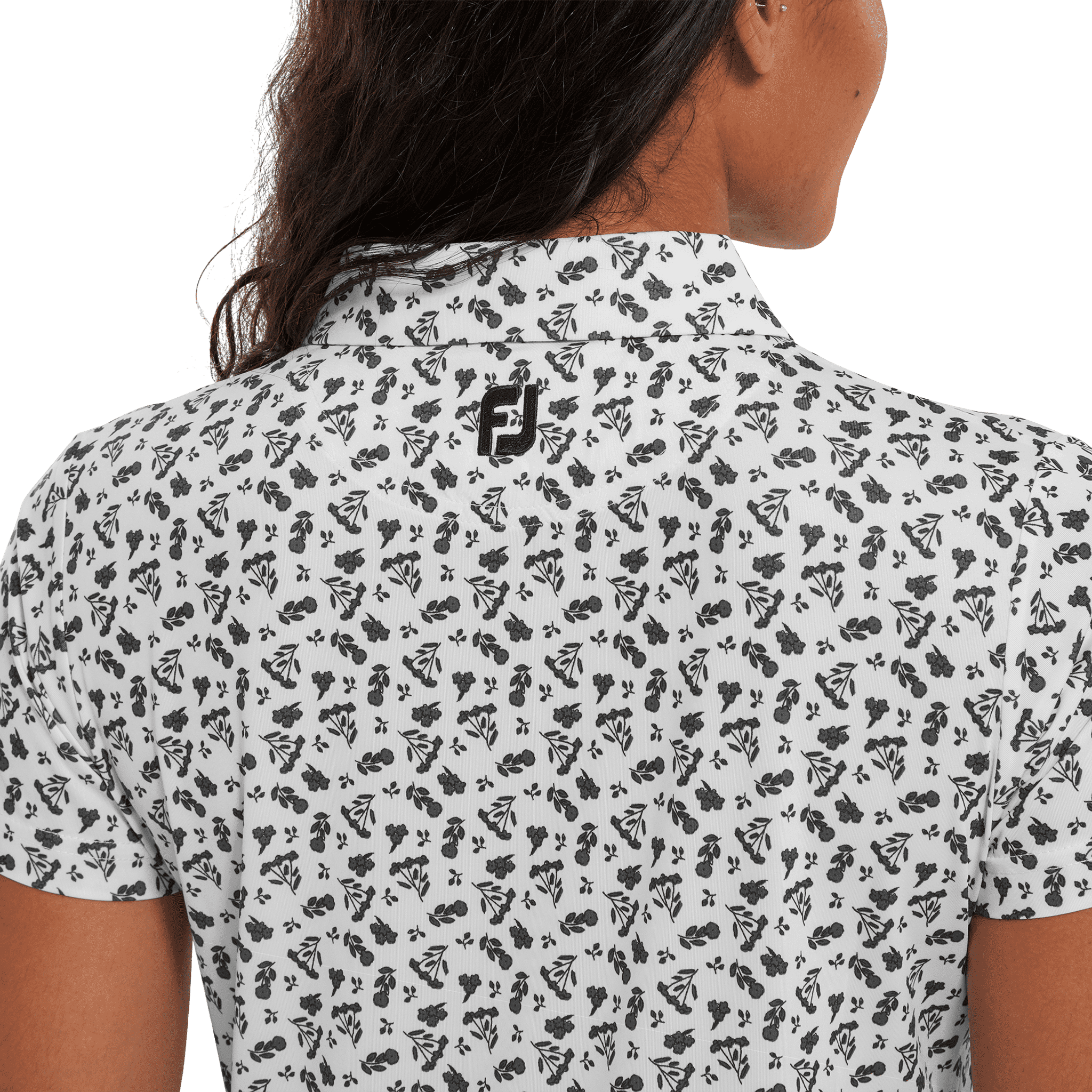 Polo à imprimé floral Footjoy Femme