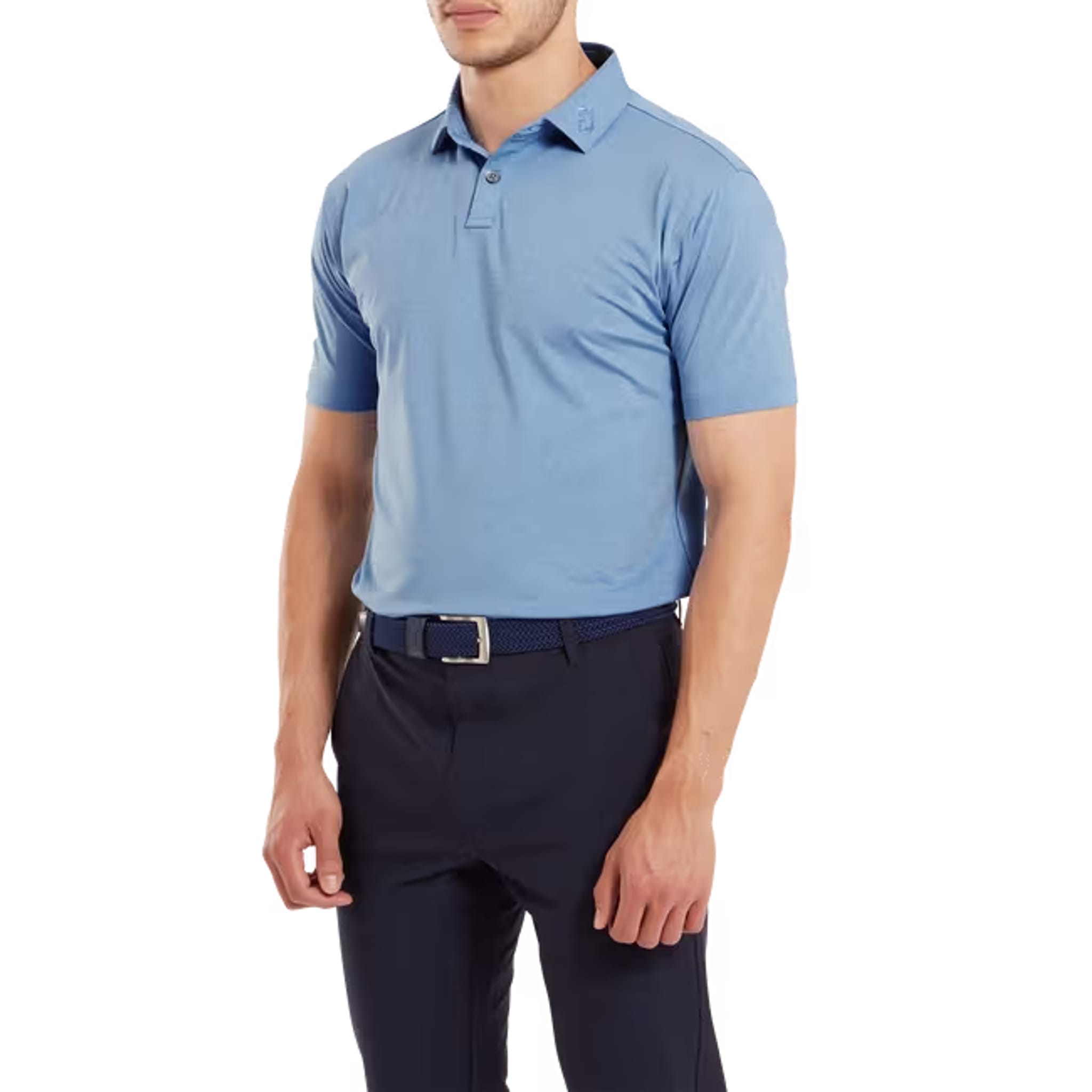 Footjoy Heather Polo à col montant pour hommes