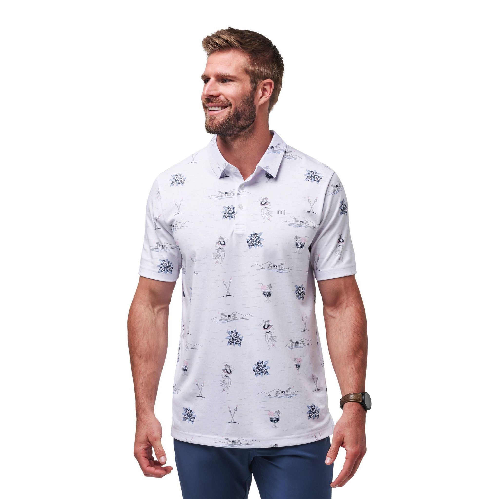 Travis Mathew Island Paradise Polo Homme