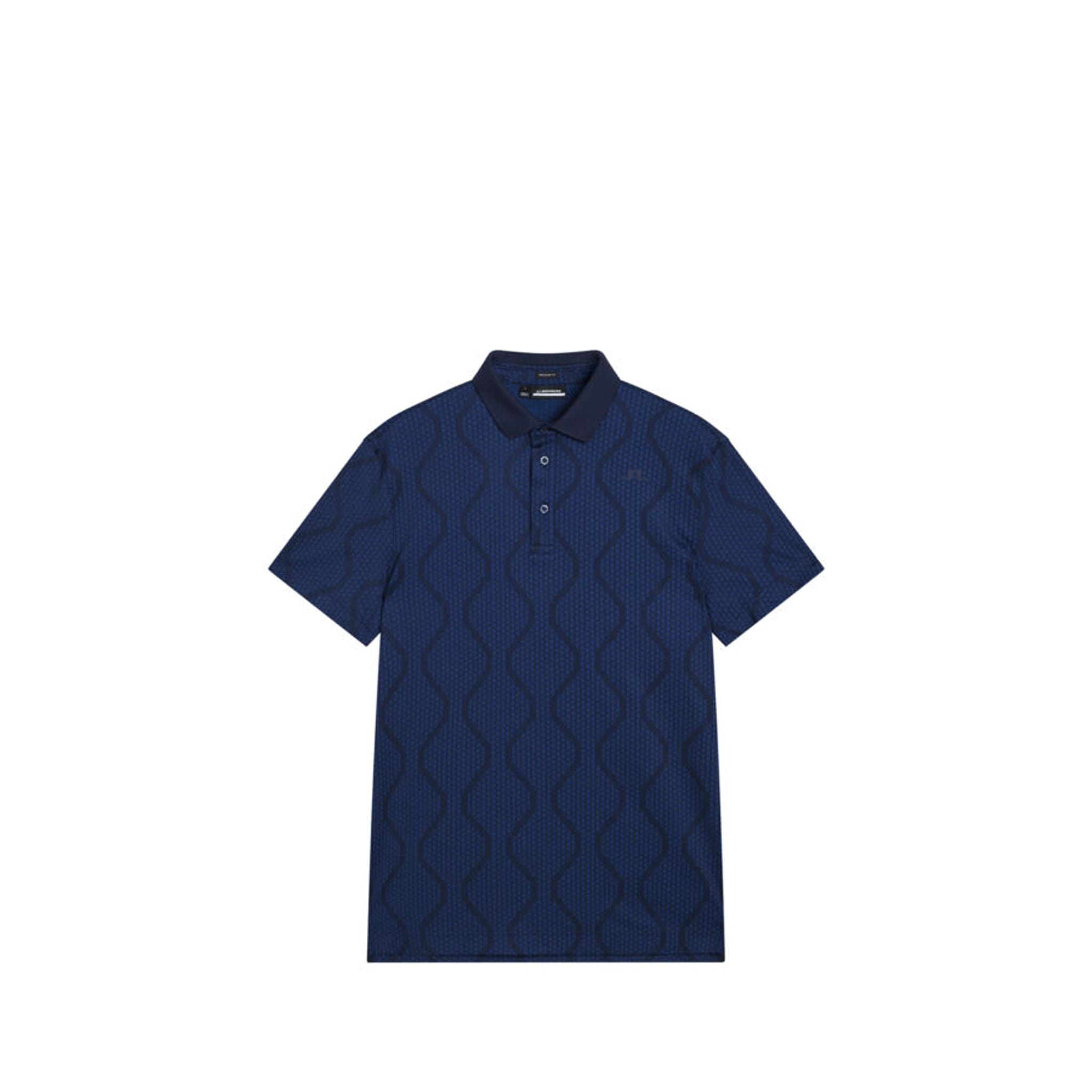 Polo coupe standard en jacquard Mat de J. Lindeberg pour homme